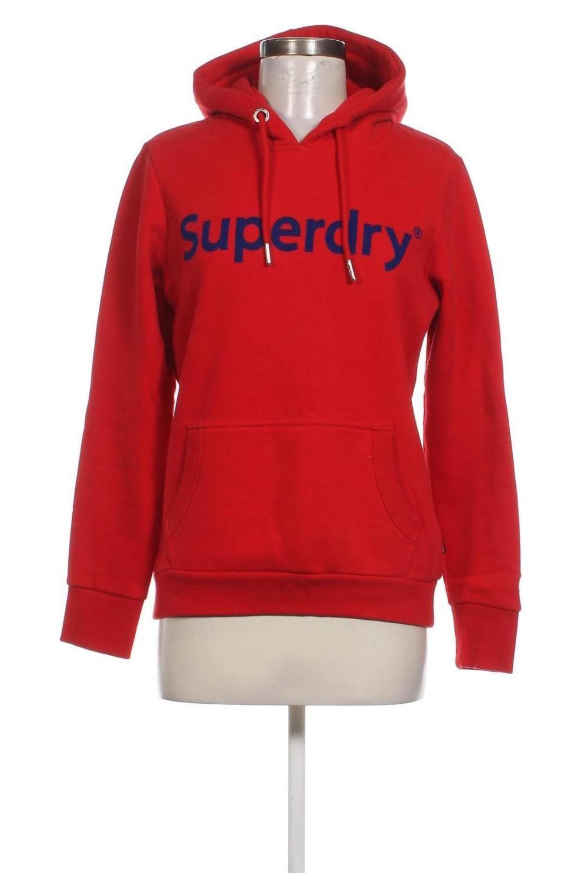 Női sweatshirt Superdry, Méret M, Szín Piros, Ár 23 830 Ft