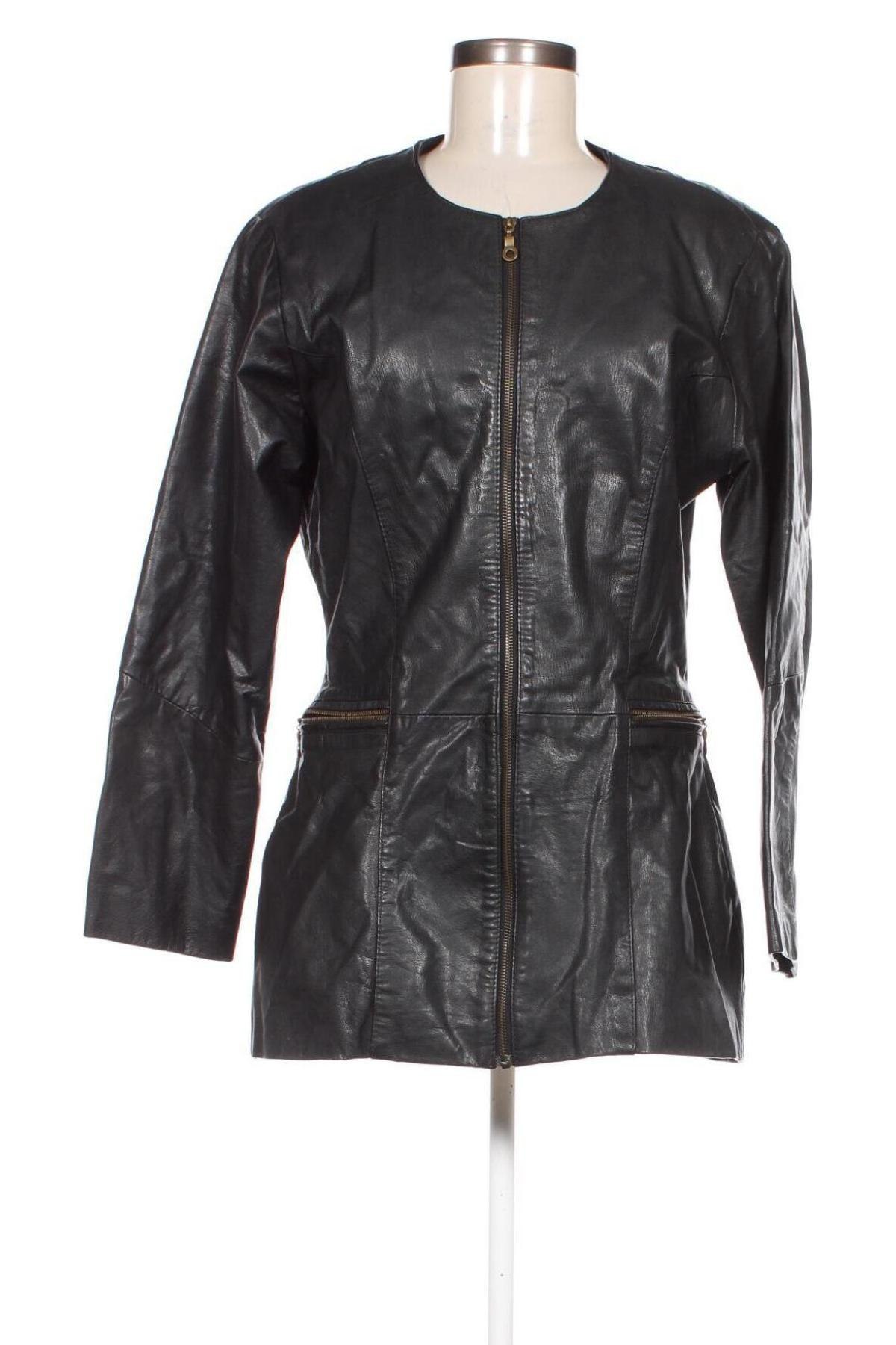 Damen Lederjacke, Größe S, Farbe Schwarz, Preis € 41,02