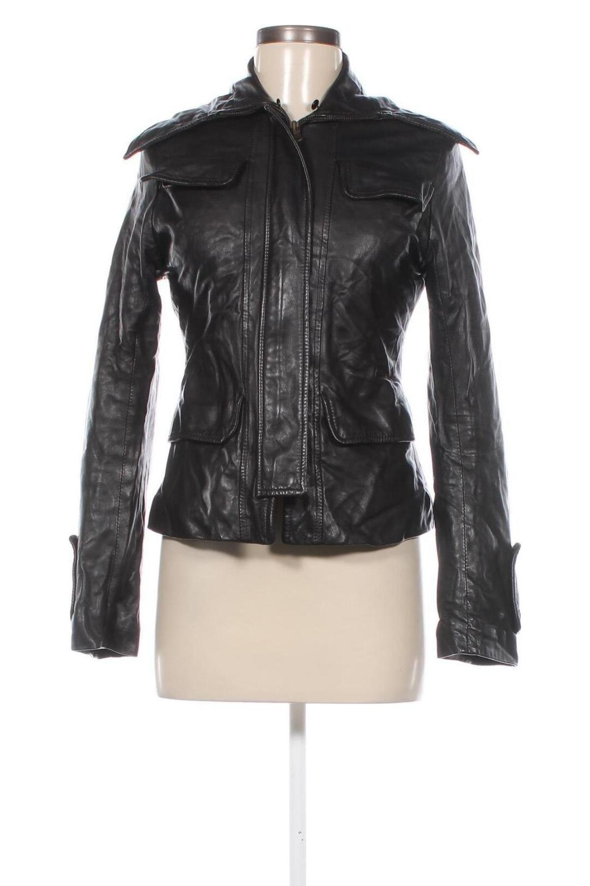 Damen Lederjacke Elefanten, Größe S, Farbe Schwarz, Preis € 43,49