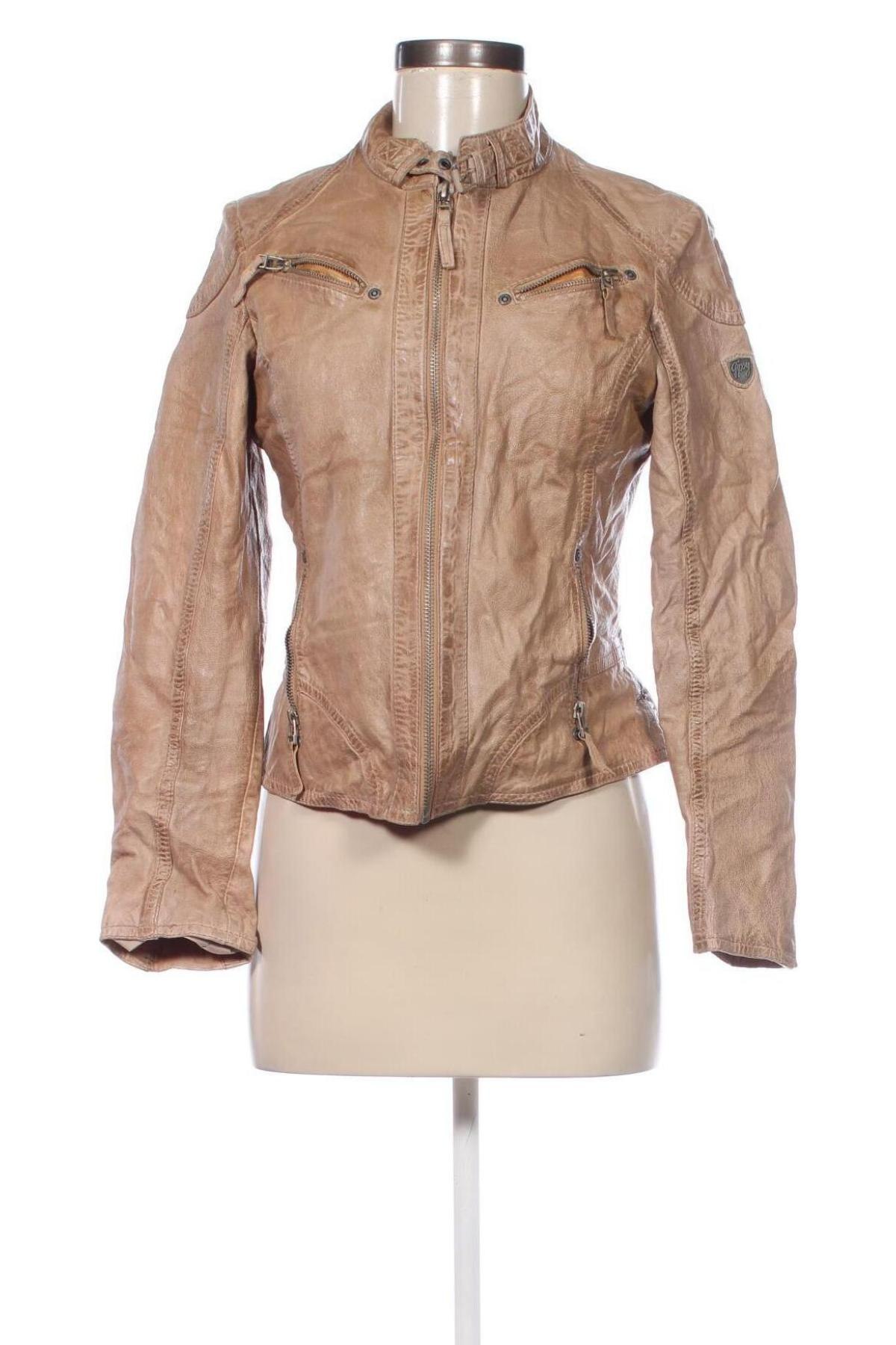 Damen Lederjacke Mauritius, Größe S, Farbe Beige, Preis € 148,99