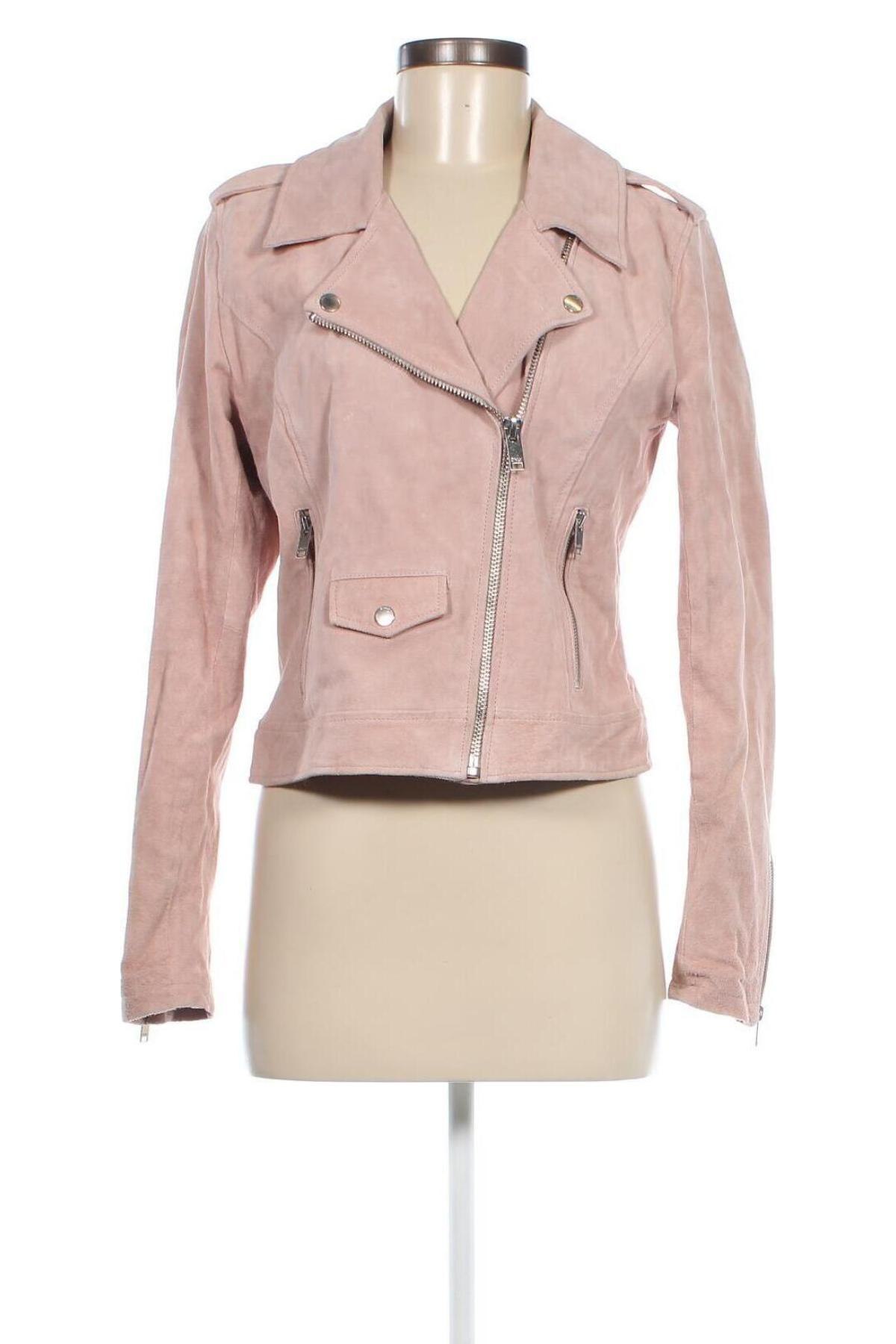 Damen Lederjacke ONLY, Größe M, Farbe Rosa, Preis € 61,99