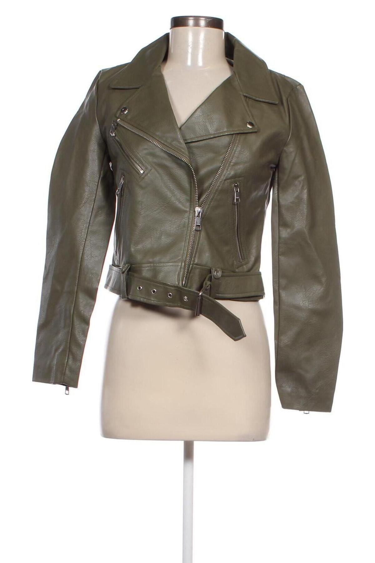 Damen Lederjacke ONLY, Größe S, Farbe Grün, Preis € 47,52