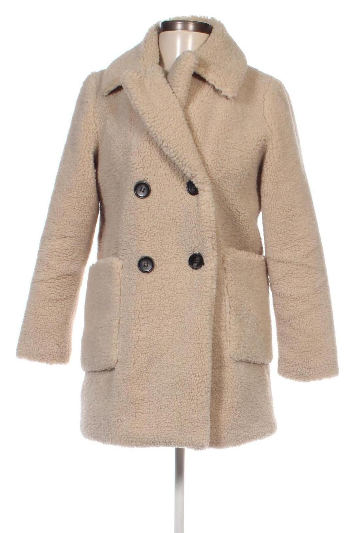 Damenmantel New Look, Größe M, Farbe Beige, Preis € 45,01