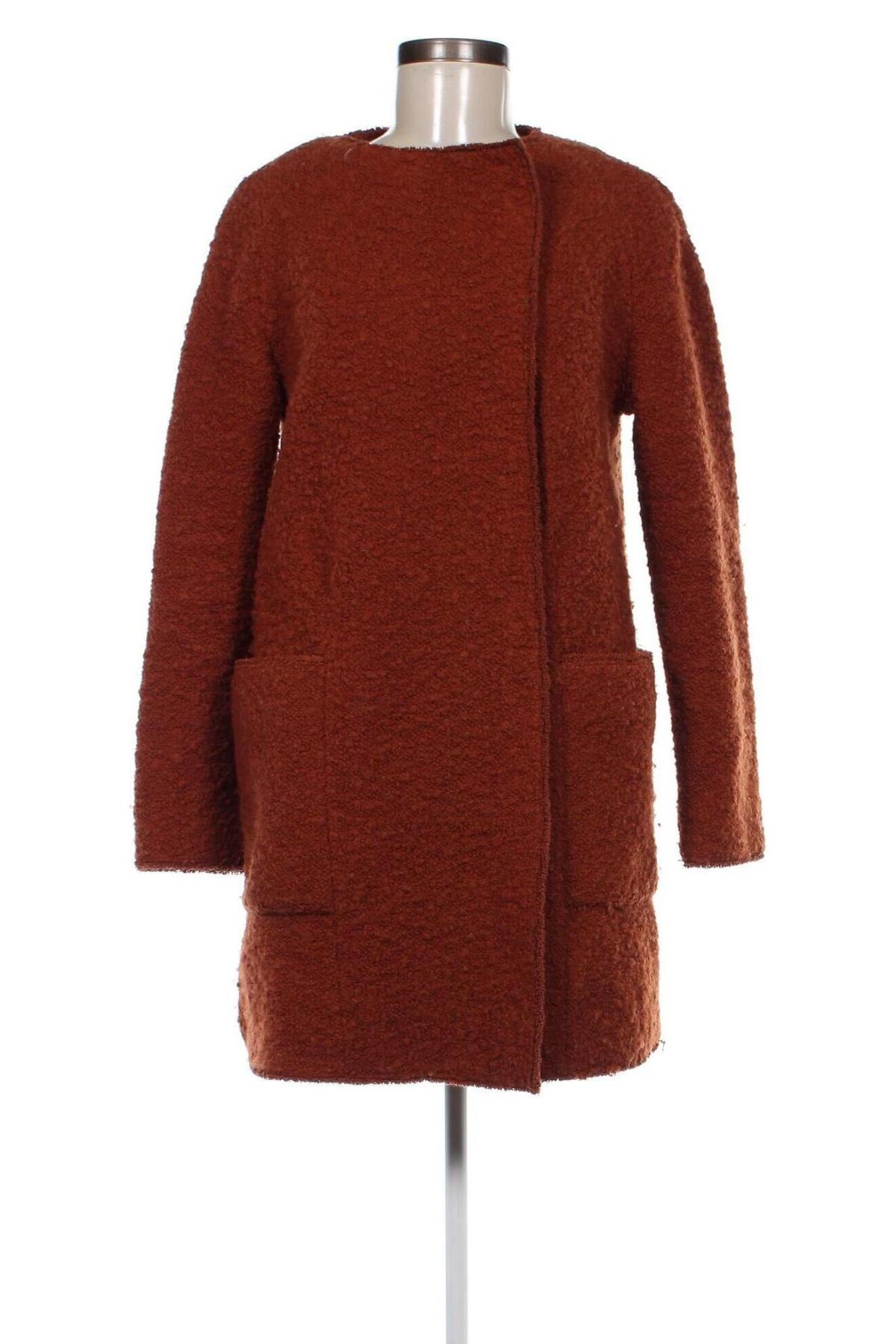 Damenmantel Pull&Bear, Größe M, Farbe Braun, Preis 61,49 €