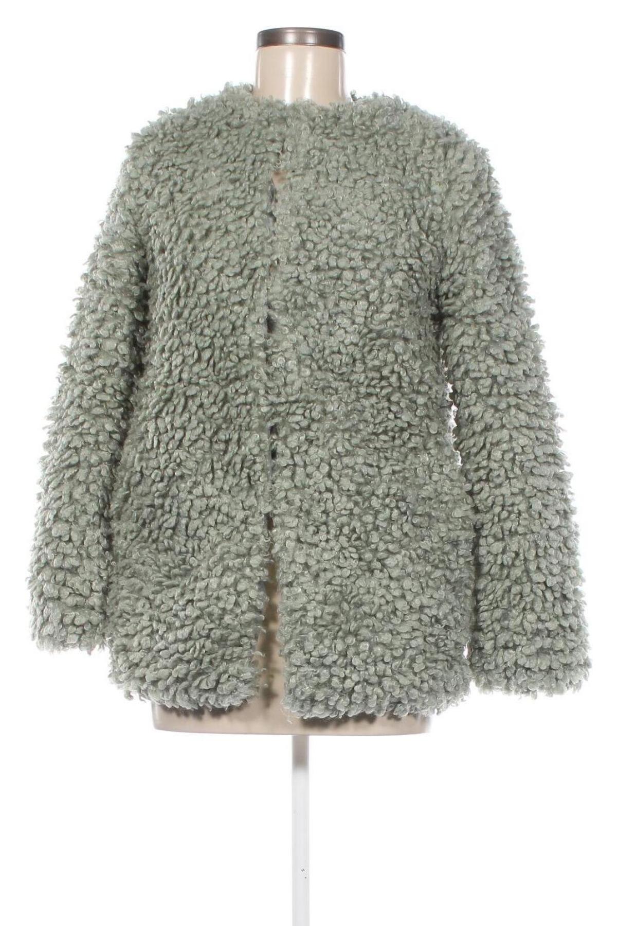 Damenmantel Pull&Bear, Größe XS, Farbe Grün, Preis 39,99 €