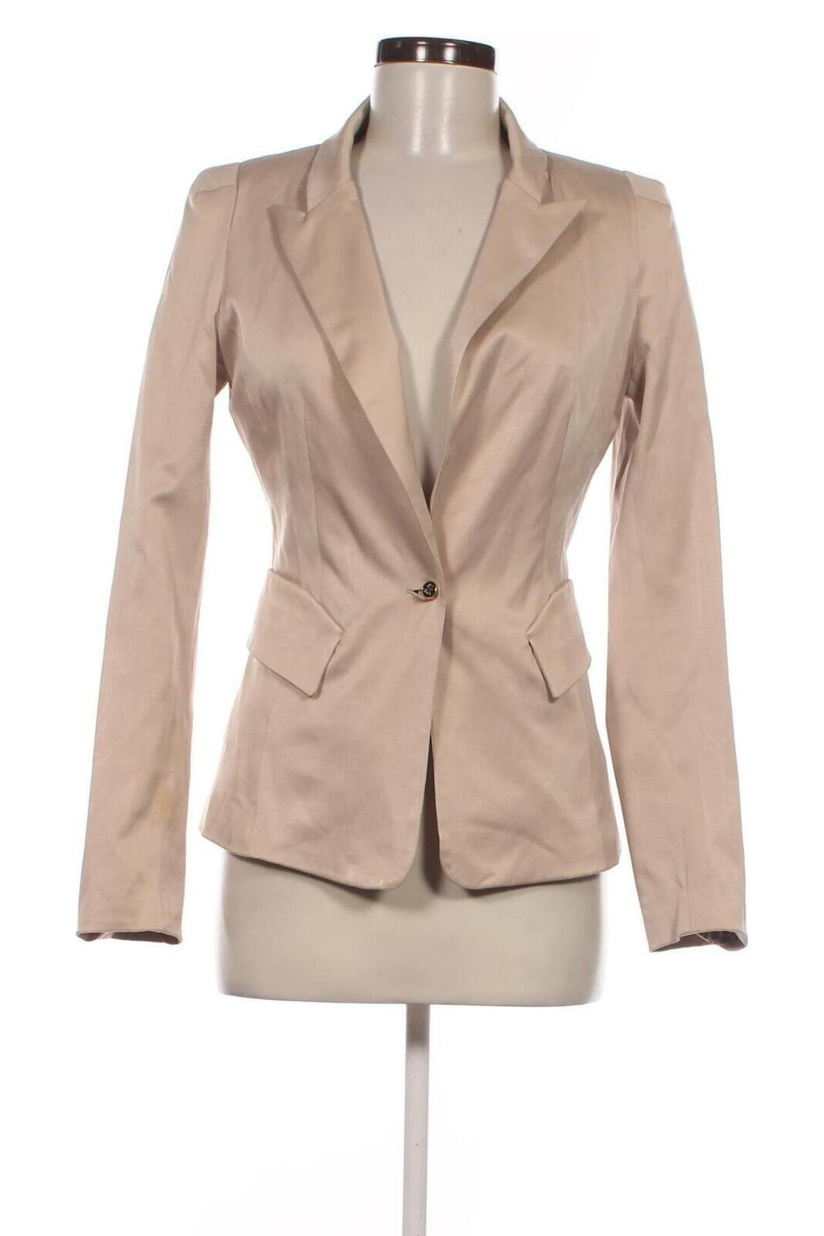 Damen Blazer Attentif Paris, Größe M, Farbe Beige, Preis 15,99 €