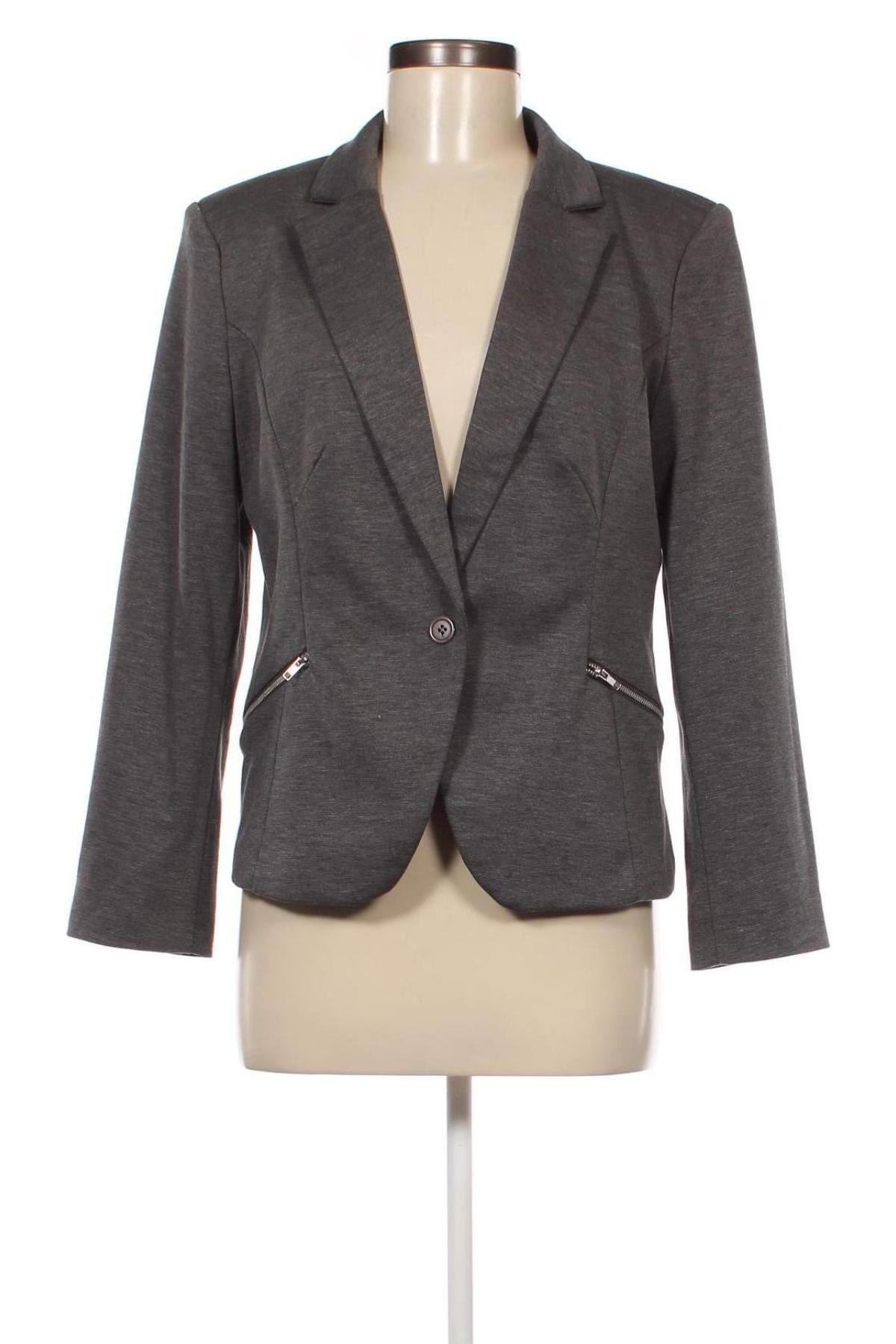 Damen Blazer B.Young, Größe L, Farbe Grau, Preis 21,99 €