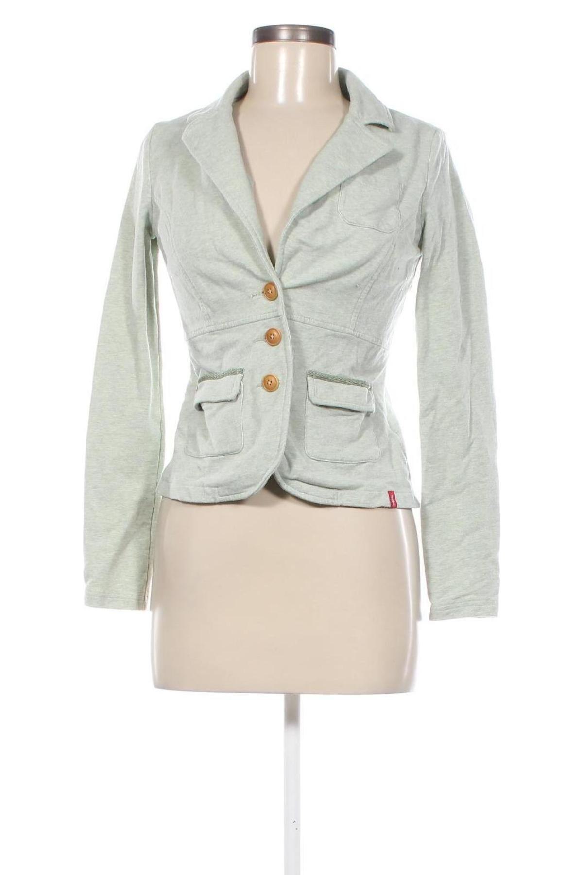 Damen Blazer Edc By Esprit, Größe XS, Farbe Grün, Preis 21,99 €