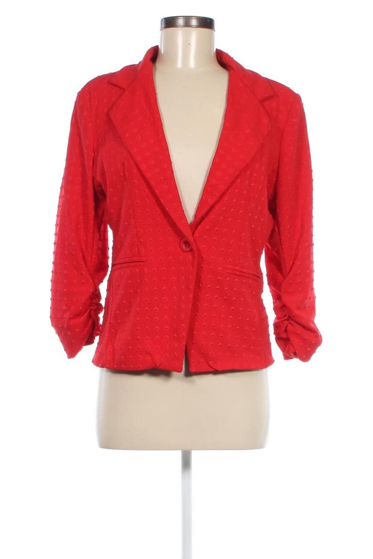 Damen Blazer Made In Italy, Größe XL, Farbe Rot, Preis € 33,99