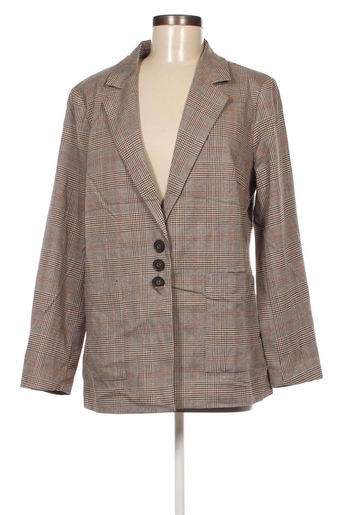 Damen Blazer ONLY Carmakoma, Größe M, Farbe Mehrfarbig, Preis € 7,49