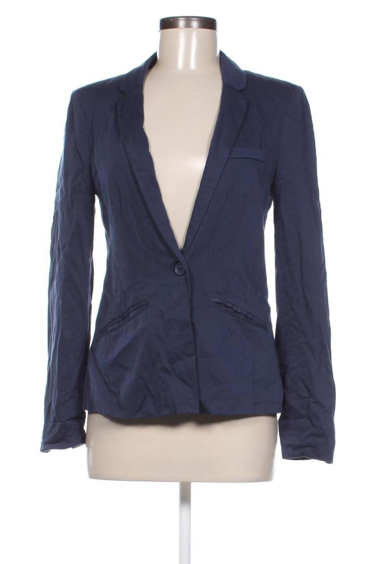 Damen Blazer Review, Größe M, Farbe Blau, Preis € 19,49