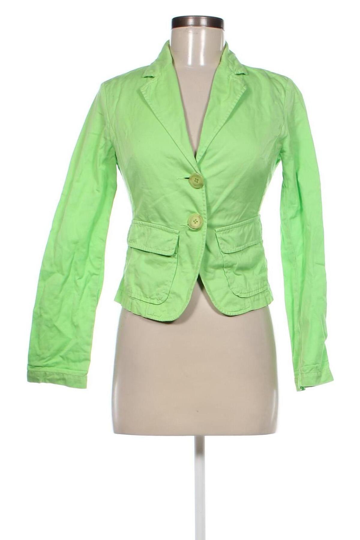 Sacou de femei Sisley, Mărime S, Culoare Verde, Preț 179,99 Lei