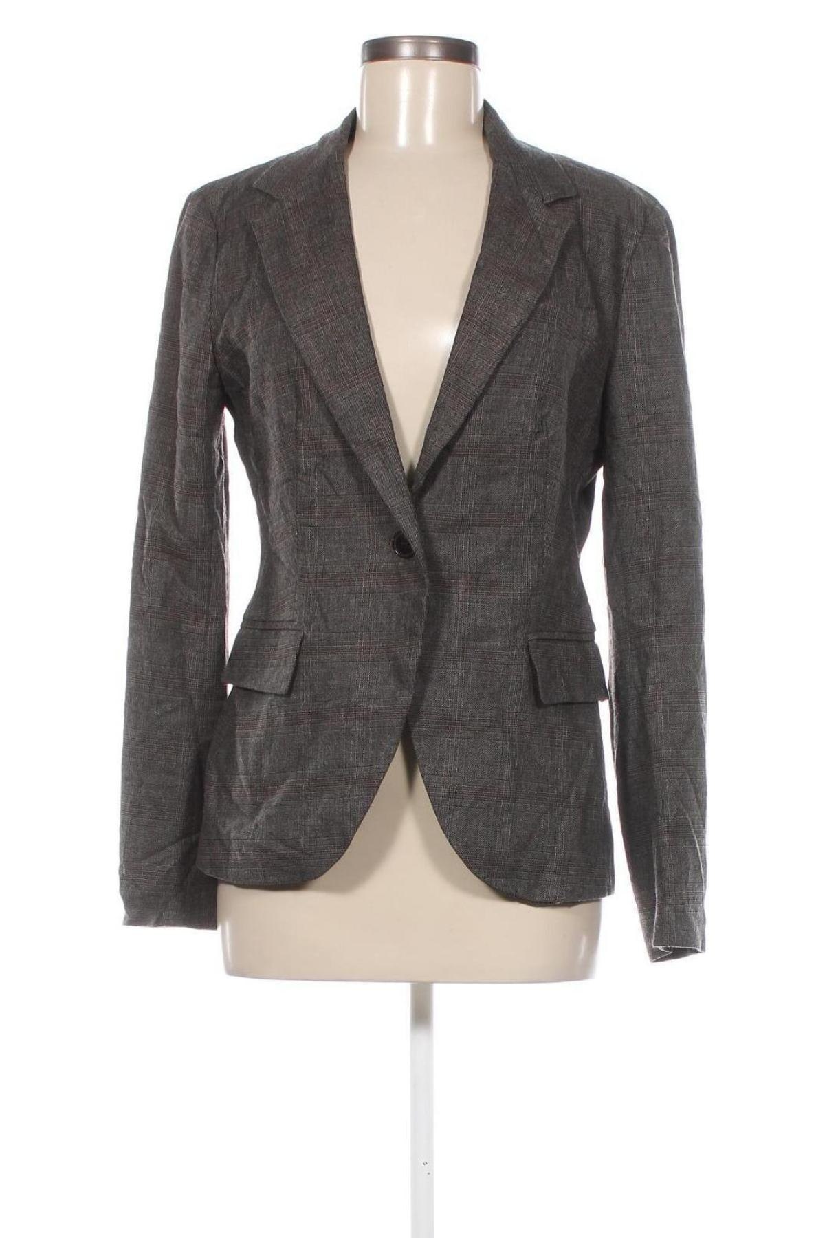 Damen Blazer Zara, Größe L, Farbe Grau, Preis 15,99 €