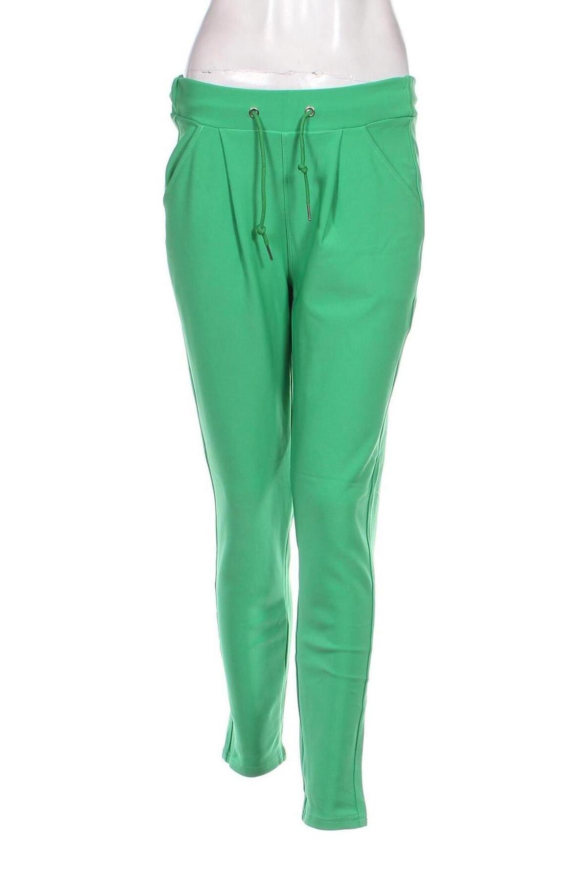 Pantaloni trening de femei, Mărime M, Culoare Verde, Preț 95,99 Lei