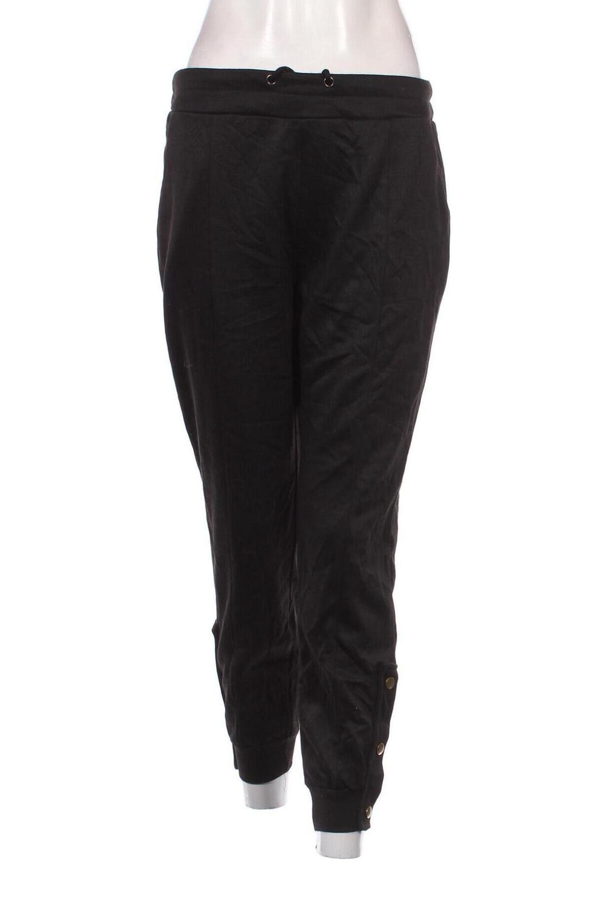 Pantaloni trening de femei MissLook, Mărime M, Culoare Negru, Preț 95,99 Lei