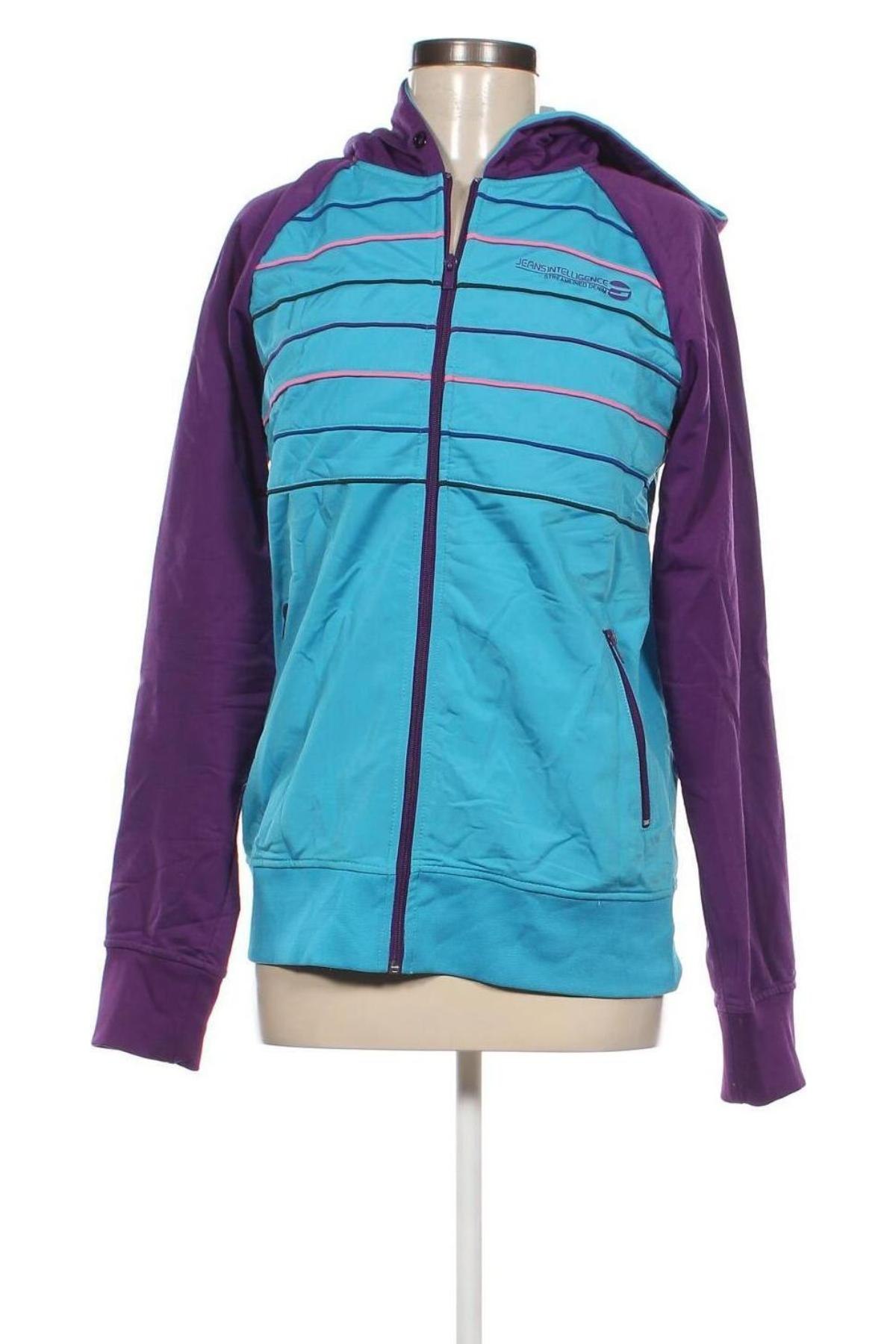 Damen Sportoberteil Jack & Jones, Größe L, Farbe Blau, Preis 10,99 €