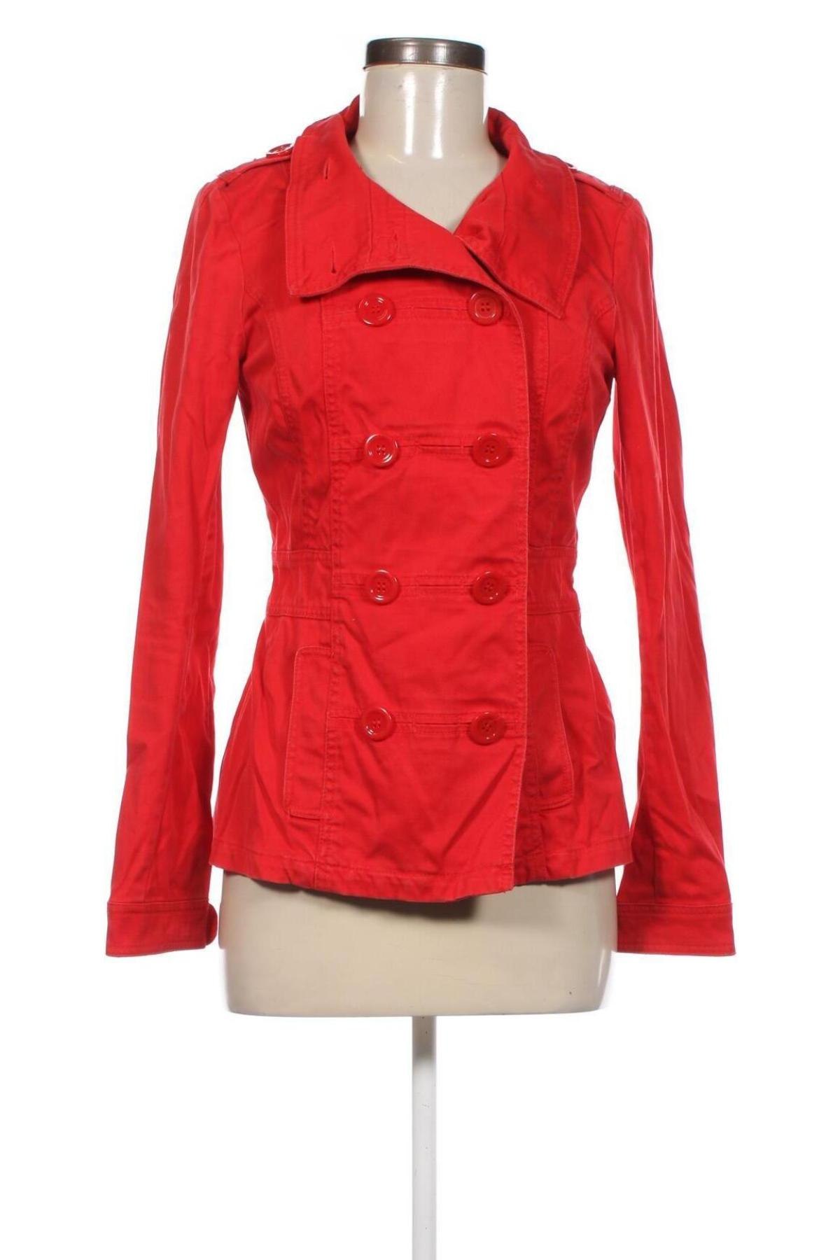 Damenjacke H&M Divided, Größe M, Farbe Rot, Preis 17,49 €