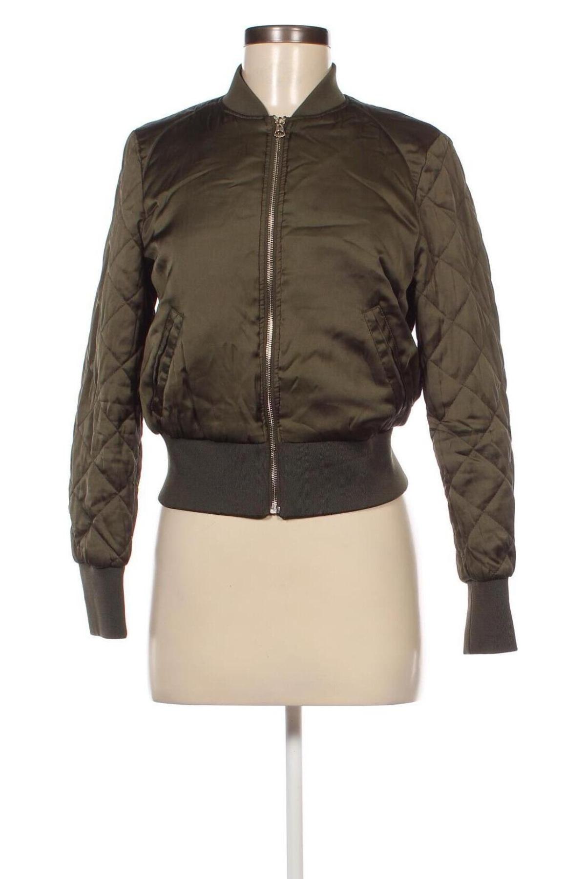 Geacă de femei H&M Divided, Mărime M, Culoare Verde, Preț 157,99 Lei