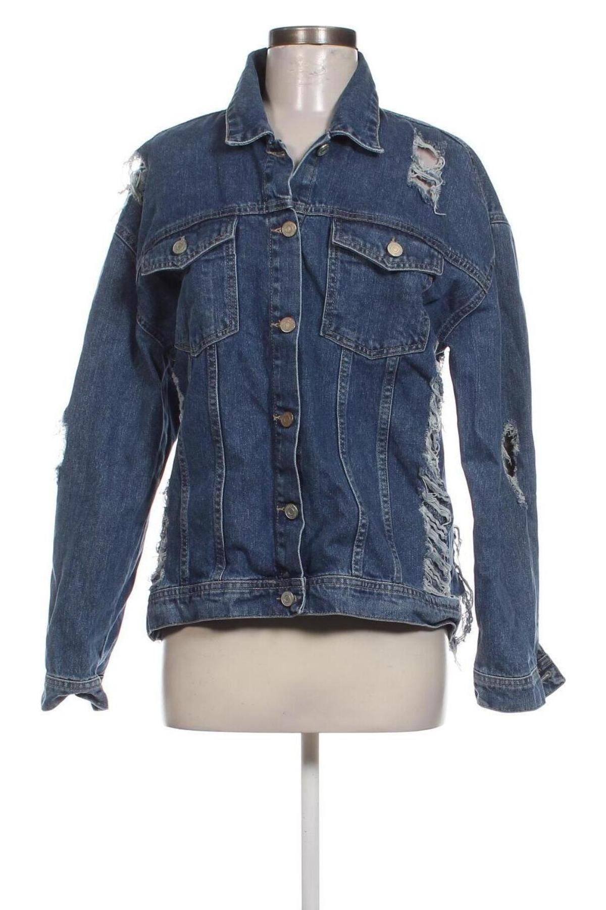 Damenjacke Missguided, Größe M, Farbe Blau, Preis € 13,99