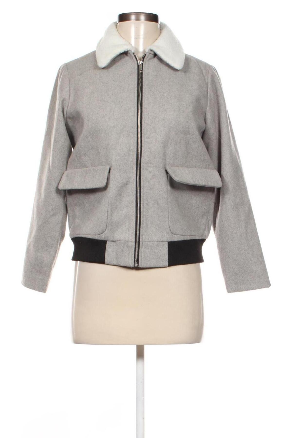 Damenjacke New Look, Größe M, Farbe Grau, Preis 15,99 €