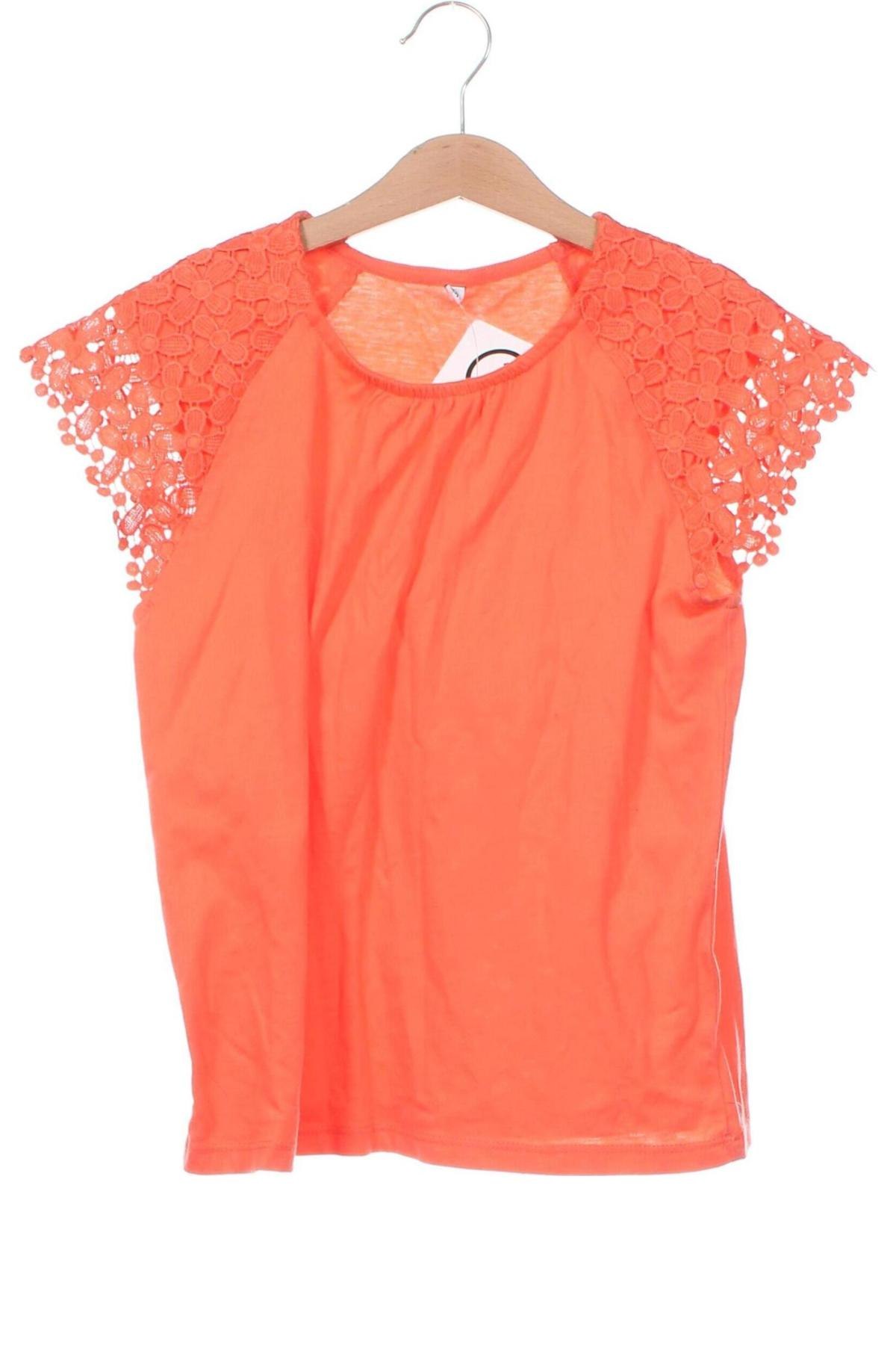 Kinder Shirt, Größe 12-13y/ 158-164 cm, Farbe Orange, Preis 4,99 €