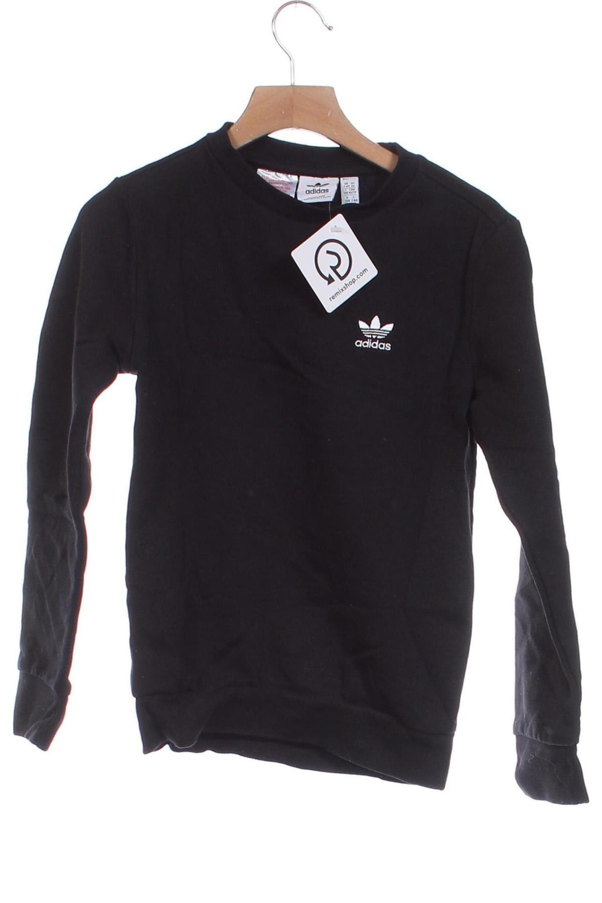 Kinder Shirt Adidas, Größe 6-7y/ 122-128 cm, Farbe Schwarz, Preis 13,99 €