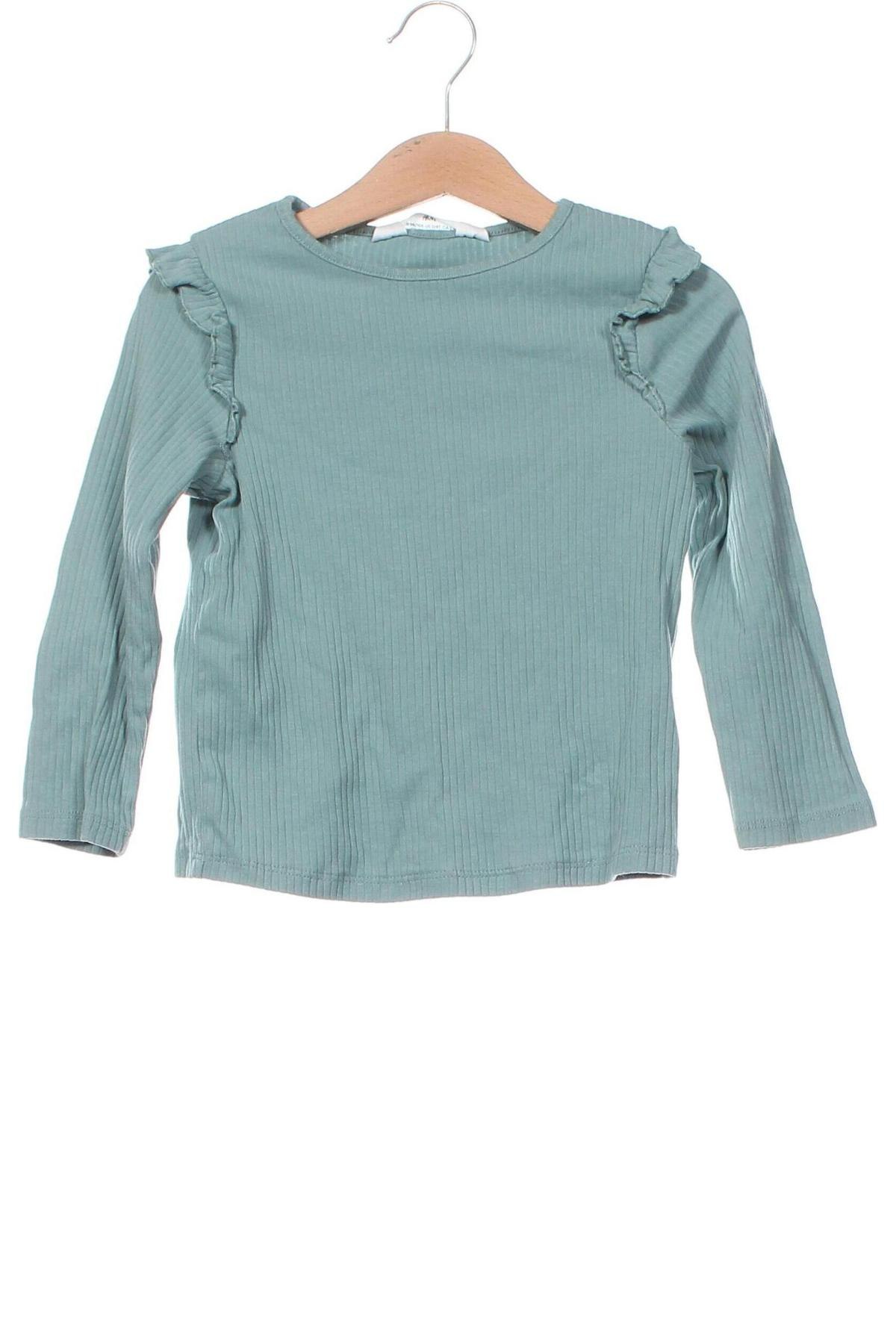 Kinder Shirt H&M, Größe 2-3m/ 56-62 cm, Farbe Grün, Preis € 4,49