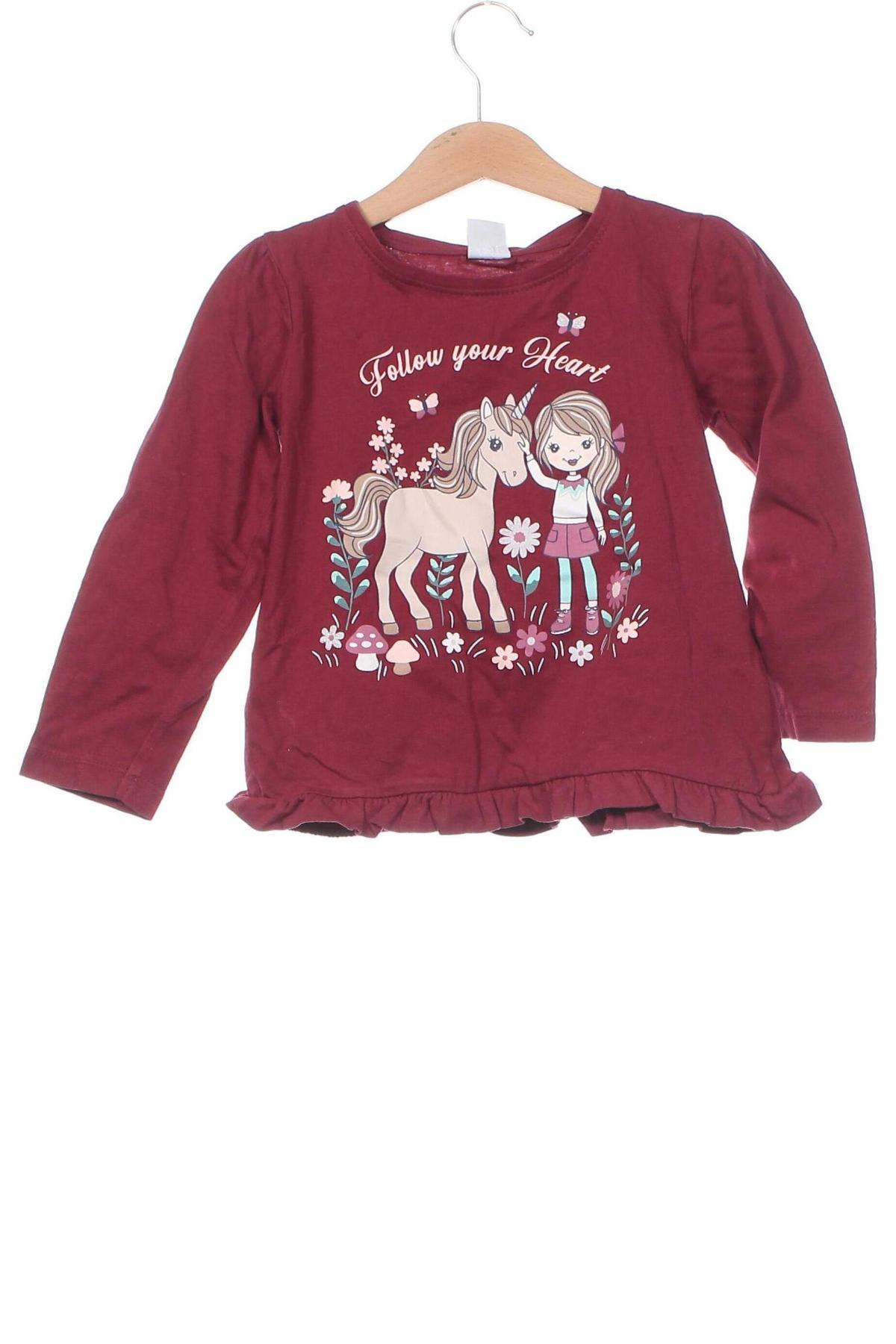 Kinder Shirt Kiki & Koko, Größe 3-4y/ 104-110 cm, Farbe Rot, Preis € 6,00