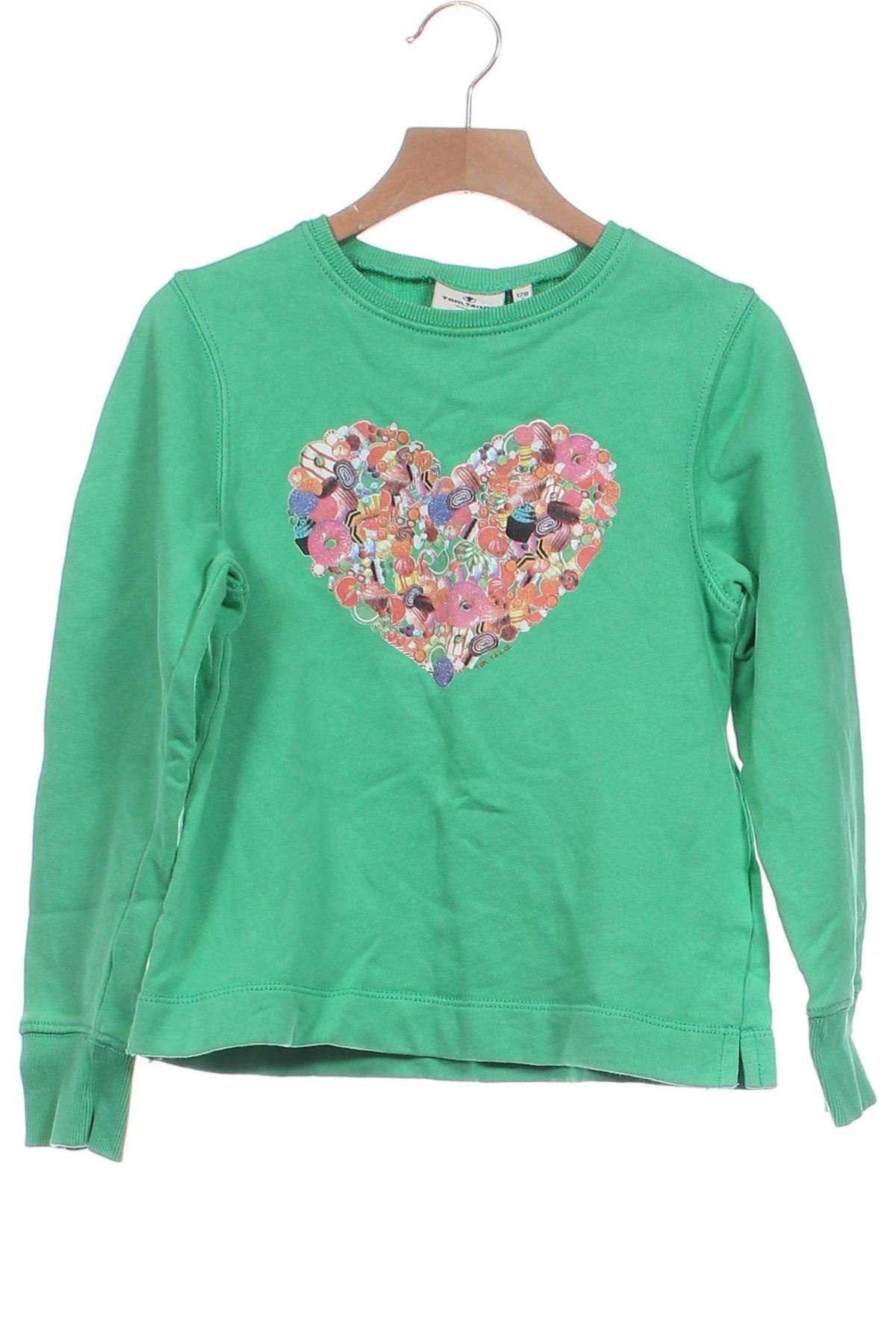 Kinder Shirt Tom Tailor, Größe 6-7y/ 122-128 cm, Farbe Grün, Preis € 11,79