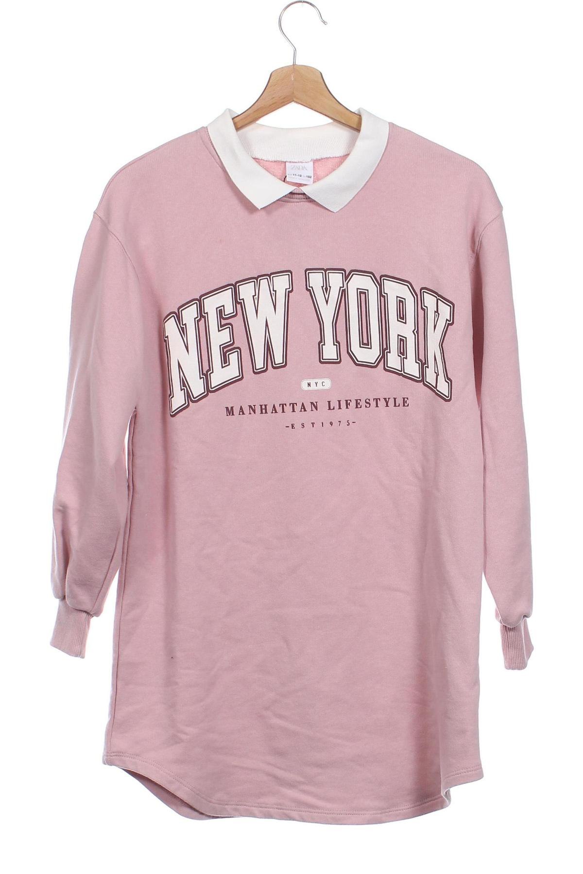 Kinder Shirt Zara, Größe 11-12y/ 152-158 cm, Farbe Rosa, Preis € 7,00