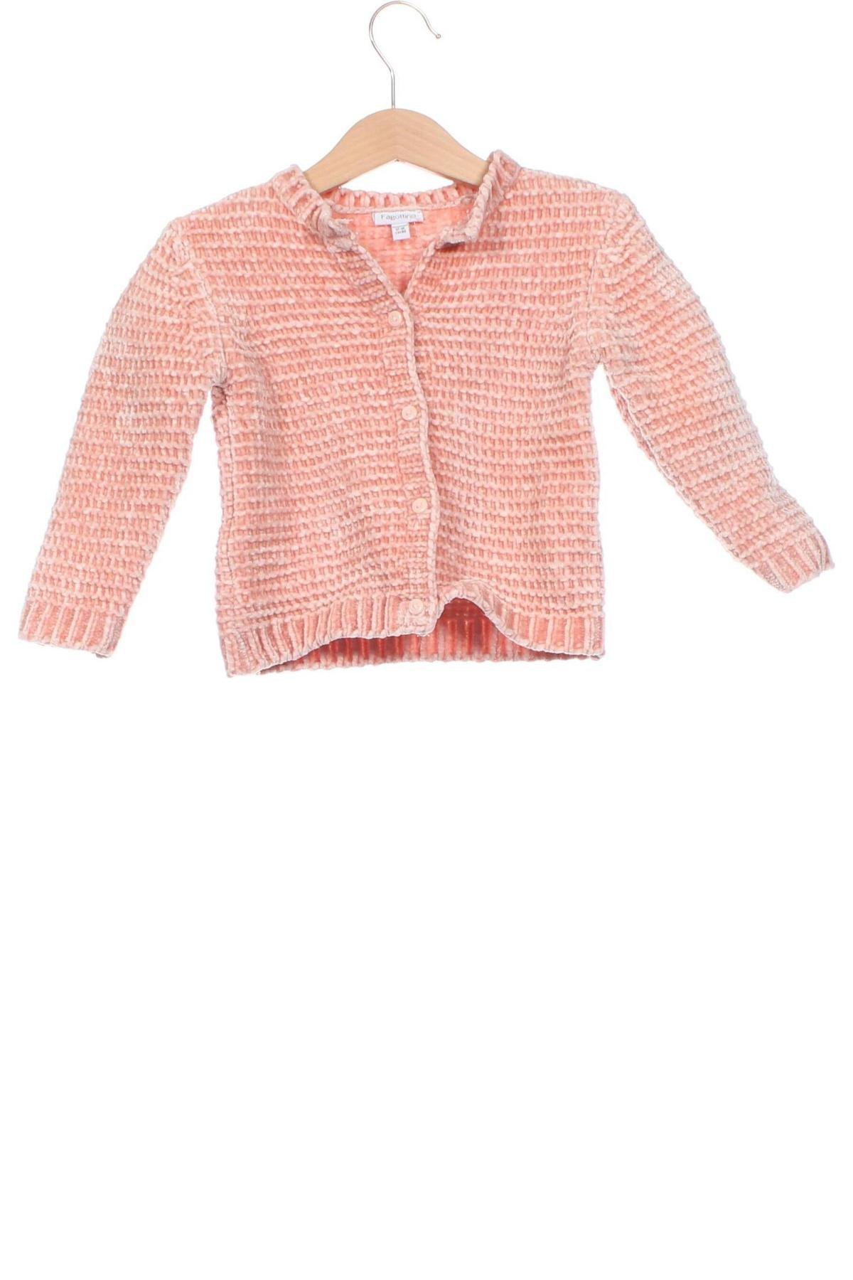 Kinder Strickjacke Fagottino By Oviesse, Größe 9-12m/ 74-80 cm, Farbe Rosa, Preis 11,99 €