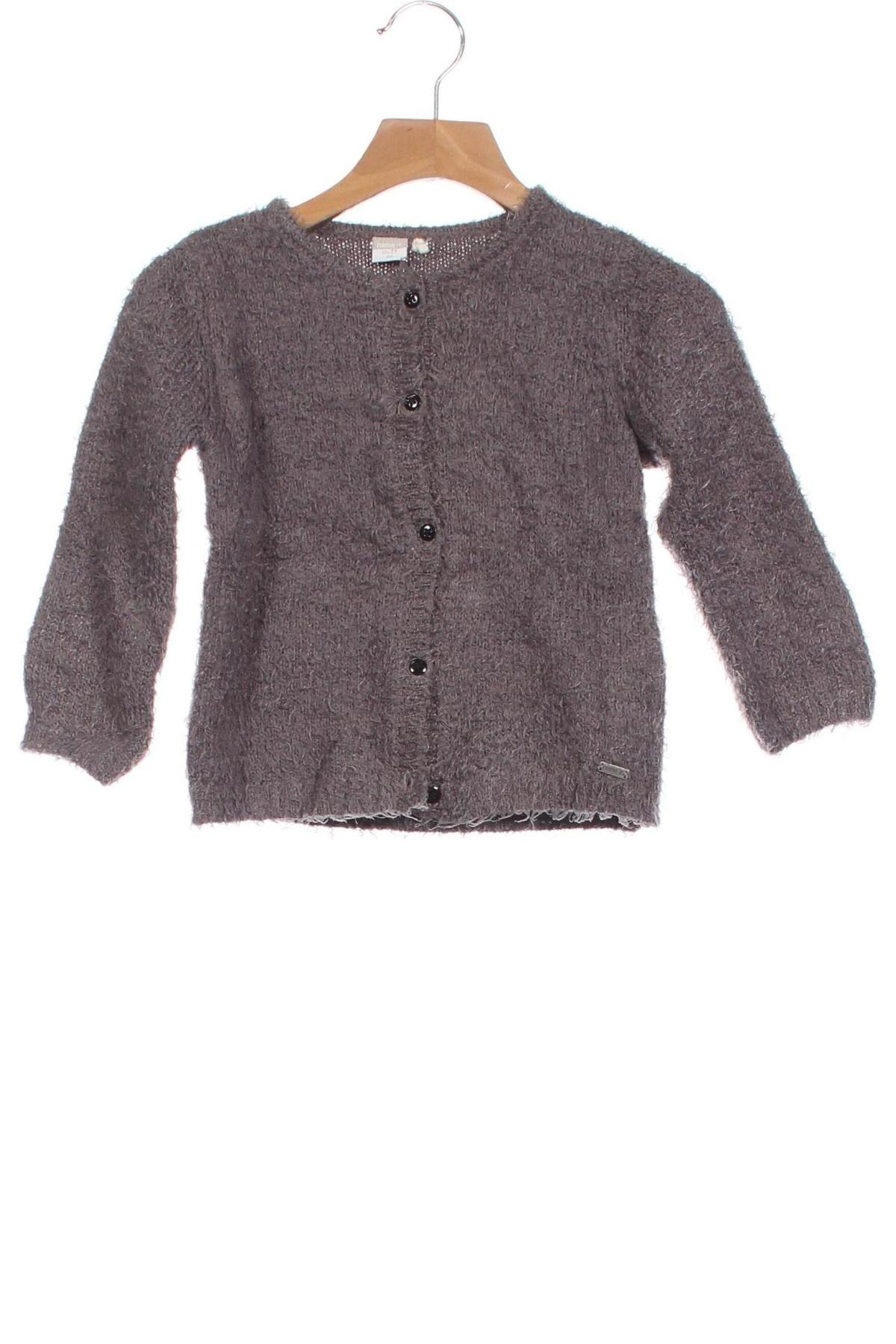 Kinder Strickjacke Name It, Größe 18-24m/ 86-98 cm, Farbe Grau, Preis € 17,99