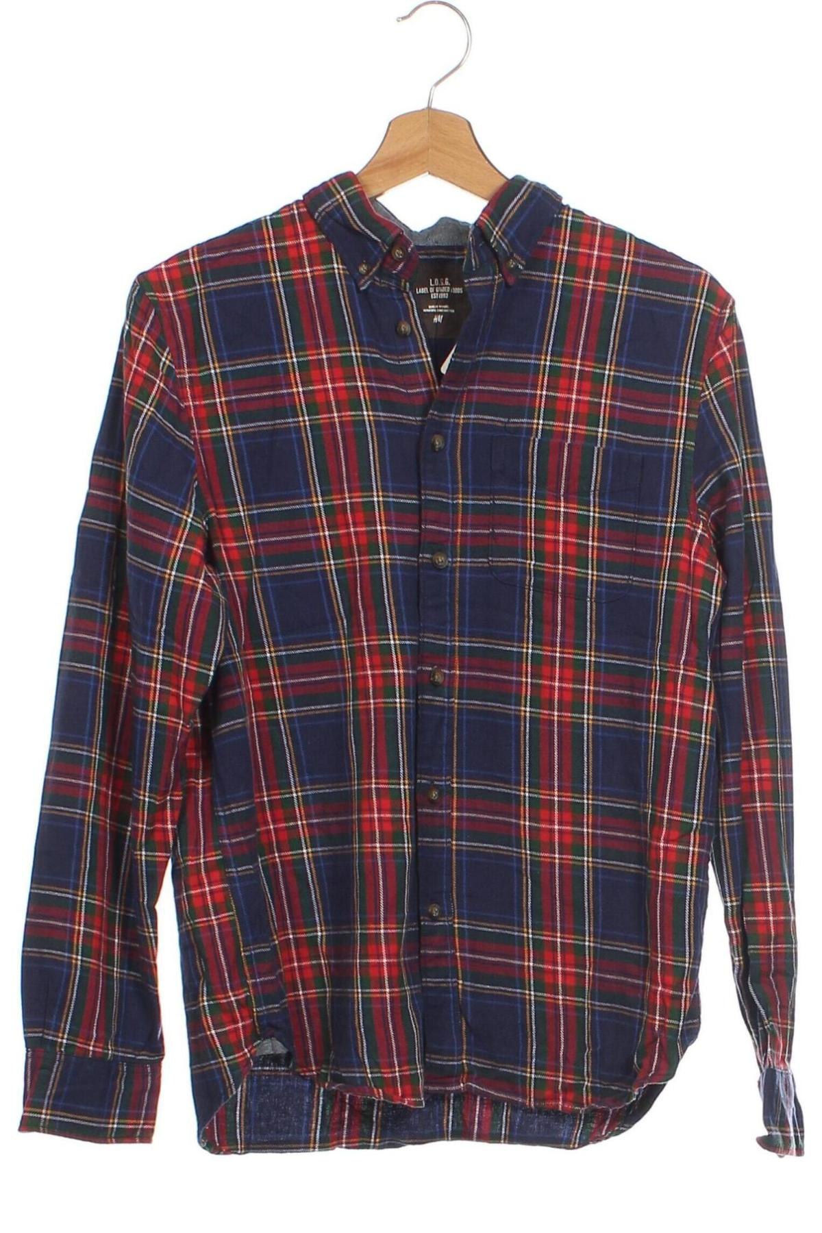 Detská košeľa  H&M L.O.G.G., Veľkosť 15-18y/ 170-176 cm, Farba Viacfarebná, Cena  5,45 €