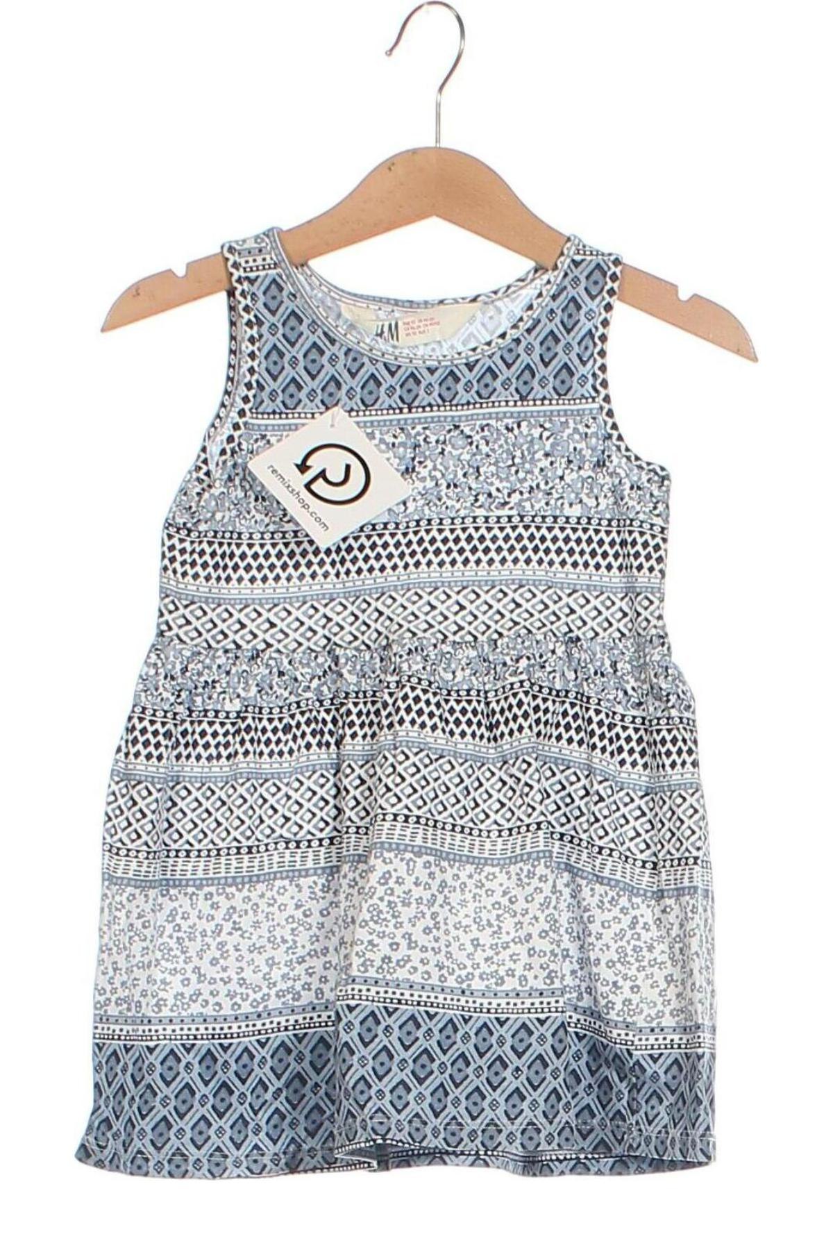 Dziecięca sukienka H&M, Rozmiar 18-24m/ 86-98 cm, Kolor Kolorowy, Cena 38,99 zł