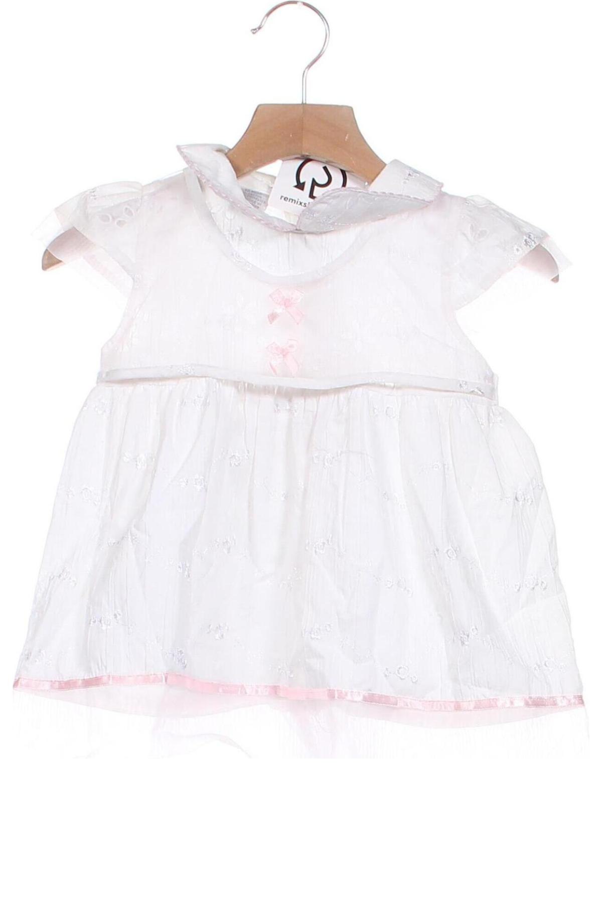 Kinderkleid Laura Ashley, Größe 12-18m/ 80-86 cm, Farbe Weiß, Preis € 17,36