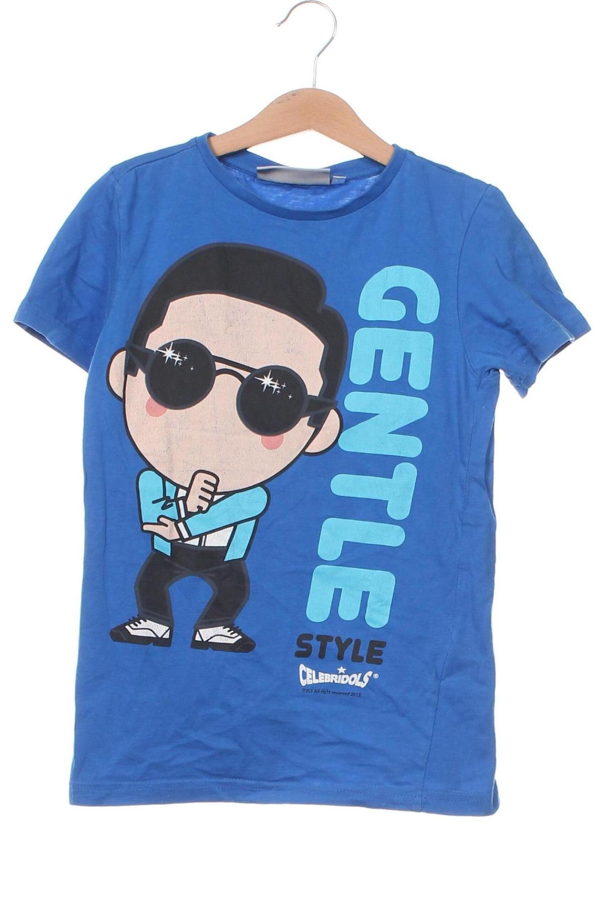 Kinder T-Shirt, Größe 8-9y/ 134-140 cm, Farbe Blau, Preis 7,00 €