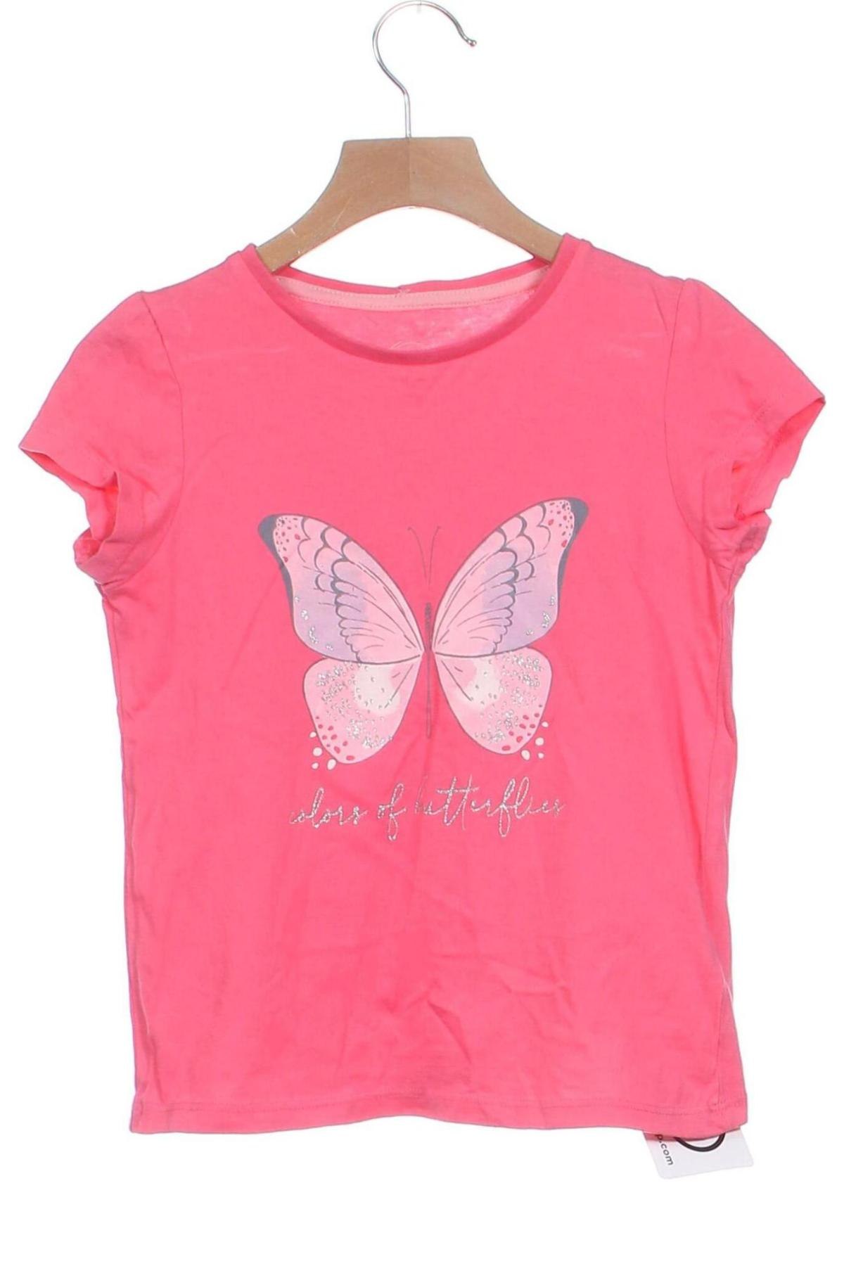 Dziecięcy T-shirt Kids, Rozmiar 5-6y/ 116-122 cm, Kolor Różowy, Cena 35,46 zł