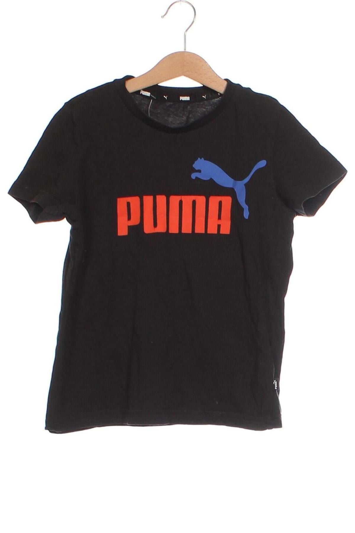 Dziecięcy T-shirt PUMA, Rozmiar 8-9y/ 134-140 cm, Kolor Czarny, Cena 52,87 zł