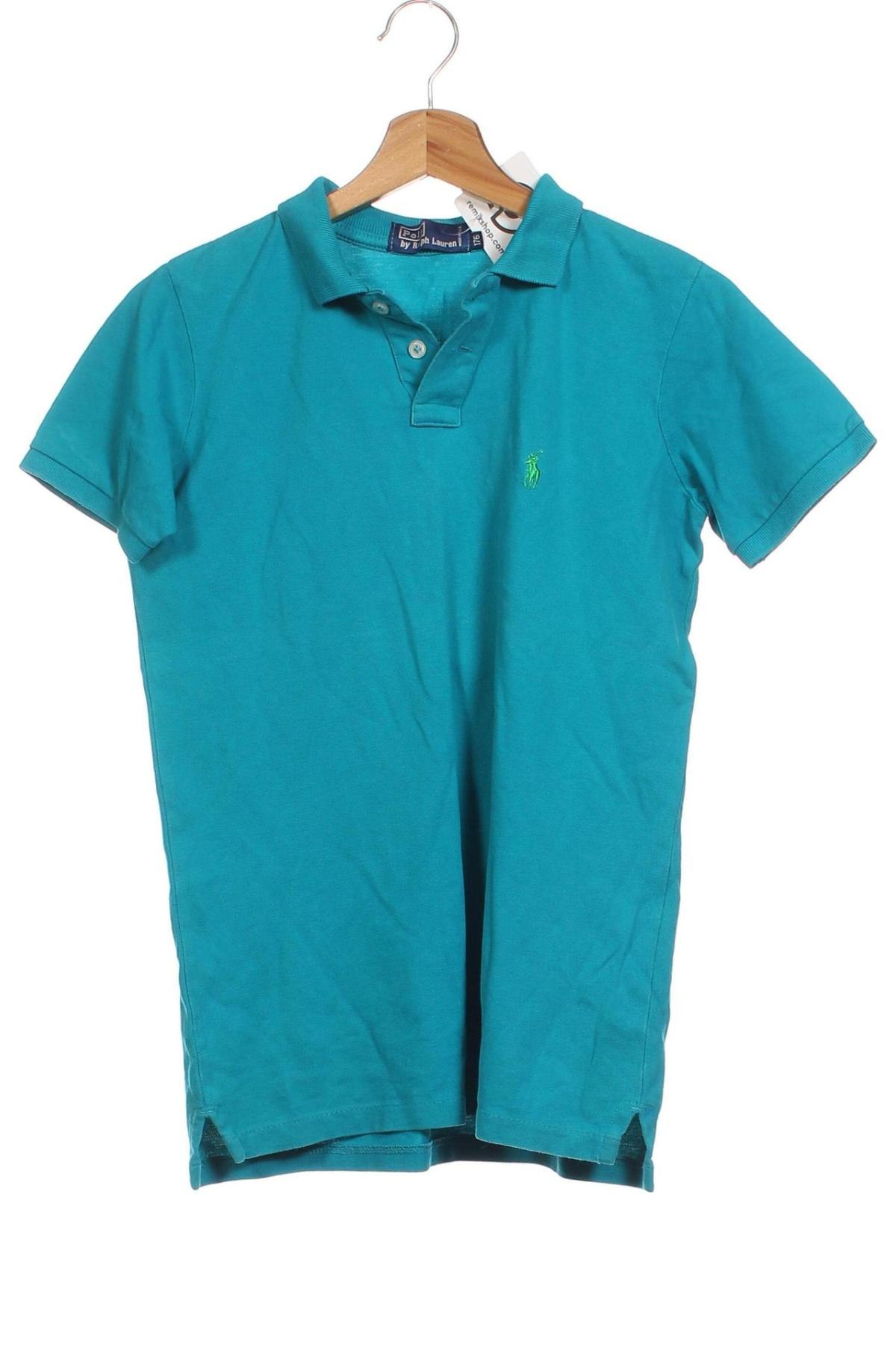 Detské tričko Polo By Ralph Lauren, Veľkosť 15-18y/ 170-176 cm, Farba Modrá, Cena  9,25 €