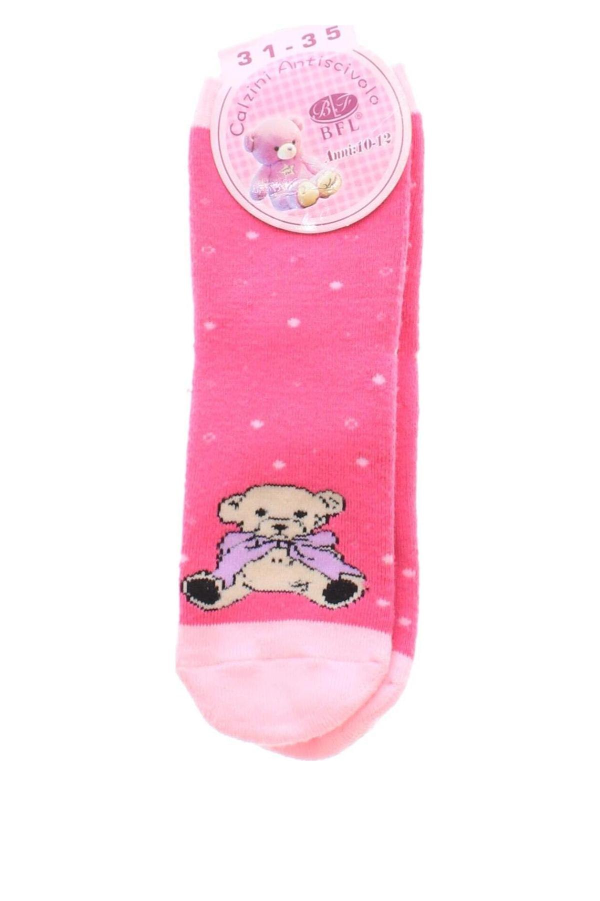 Kinder Socken, Größe 7-8y/ 128-134 cm, Farbe Rosa, Preis € 12,99