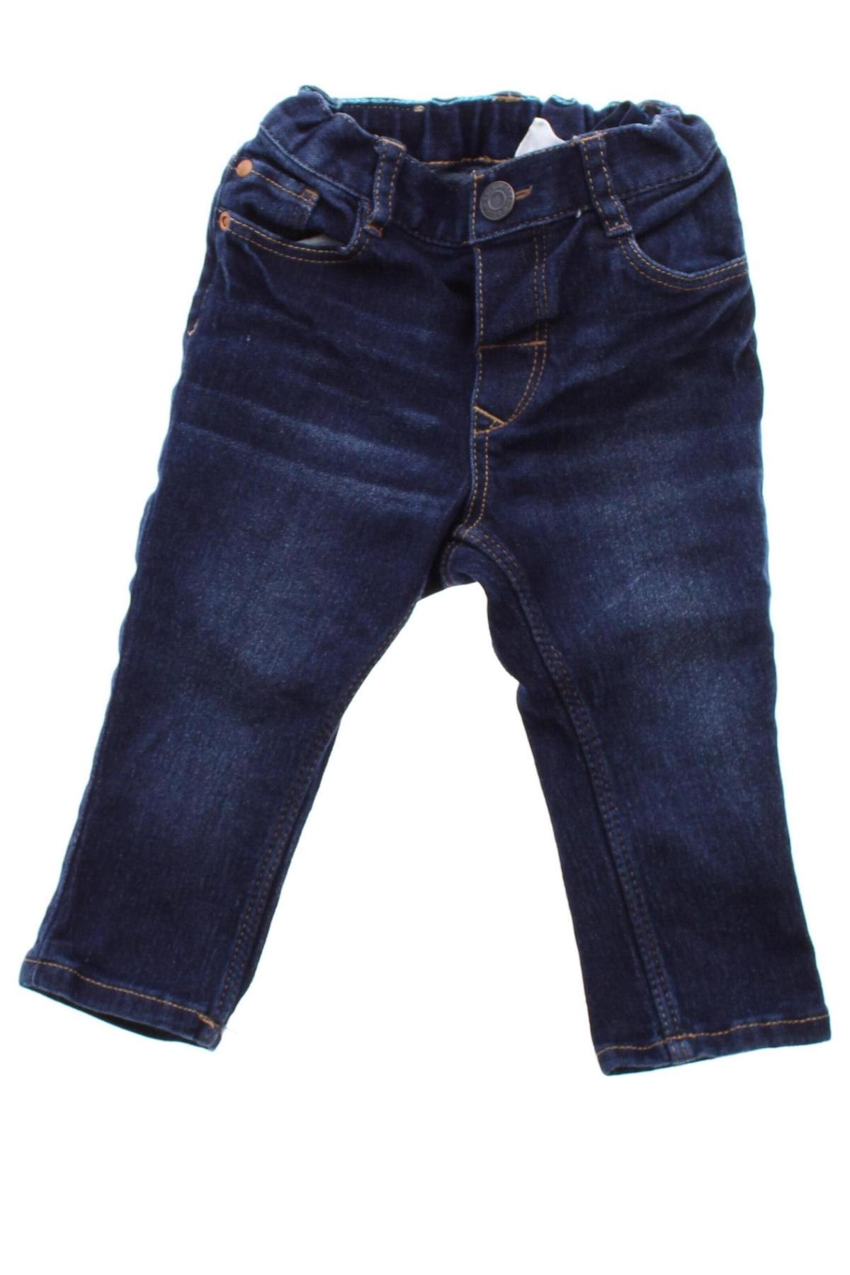 Kinderjeans H&M, Größe 9-12m/ 74-80 cm, Farbe Blau, Preis € 11,99