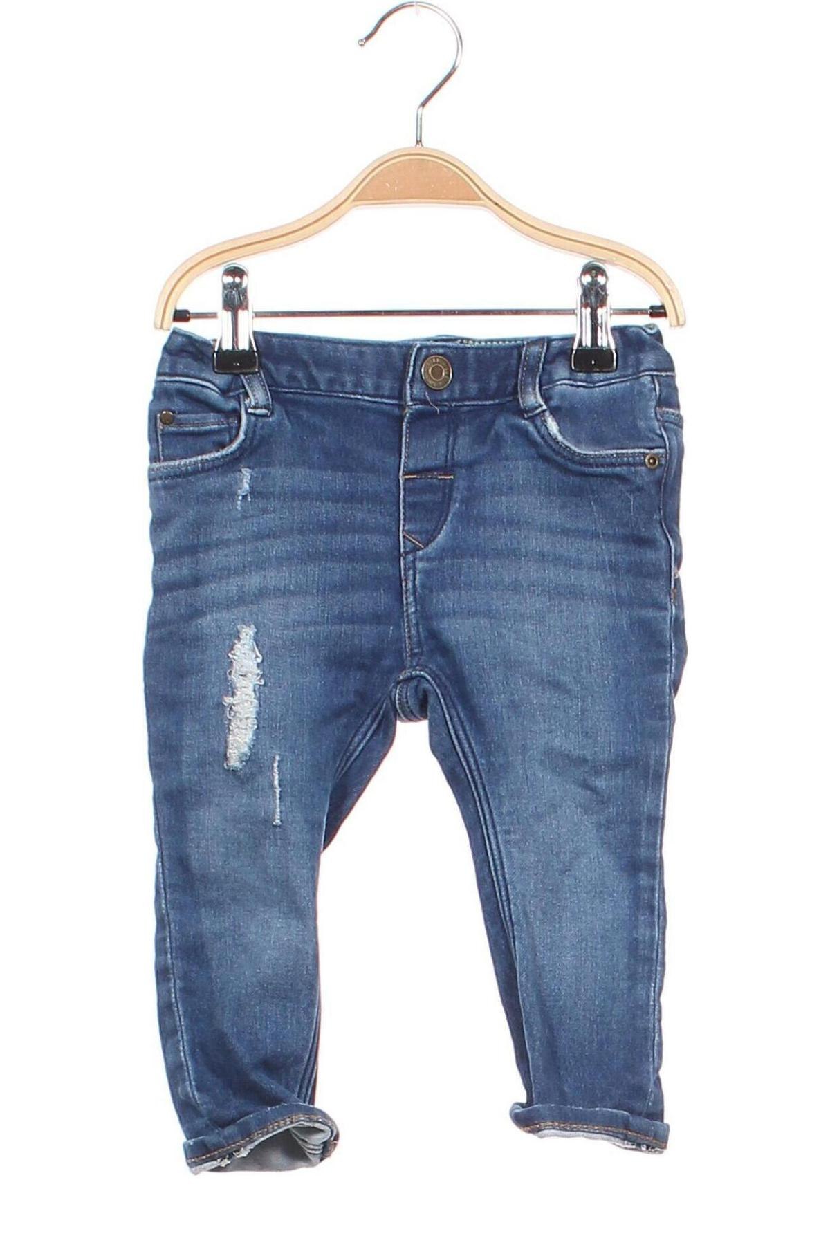 Kinderjeans H&M, Größe 12-18m/ 80-86 cm, Farbe Blau, Preis € 16,37