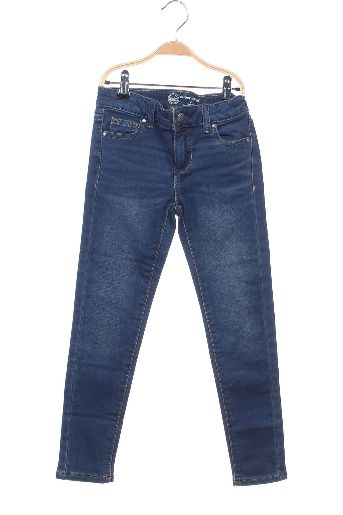 Kinderjeans Wonder Nation, Größe 6-7y/ 122-128 cm, Farbe Blau, Preis € 16,37