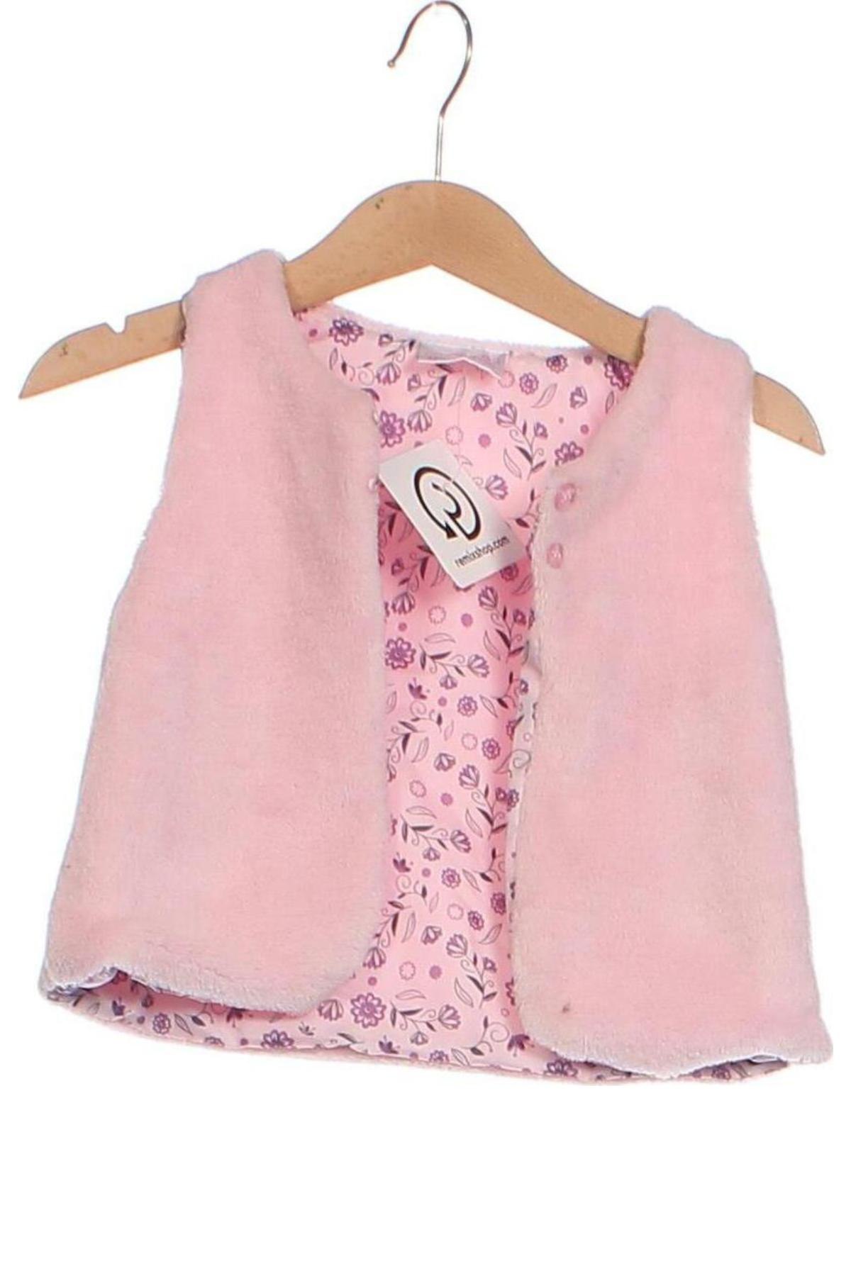 Kinderweste Pepco, Größe 12-18m/ 80-86 cm, Farbe Rosa, Preis € 7,99