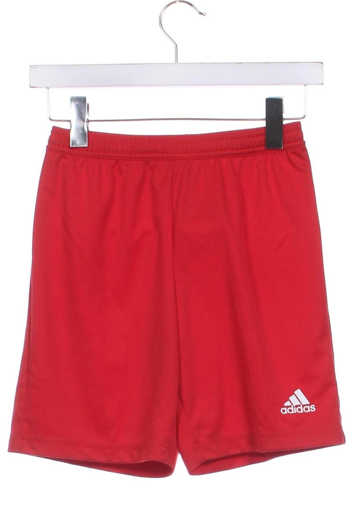 Kinder Shorts Adidas, Größe 10-11y/ 146-152 cm, Farbe Rot, Preis 10,99 €