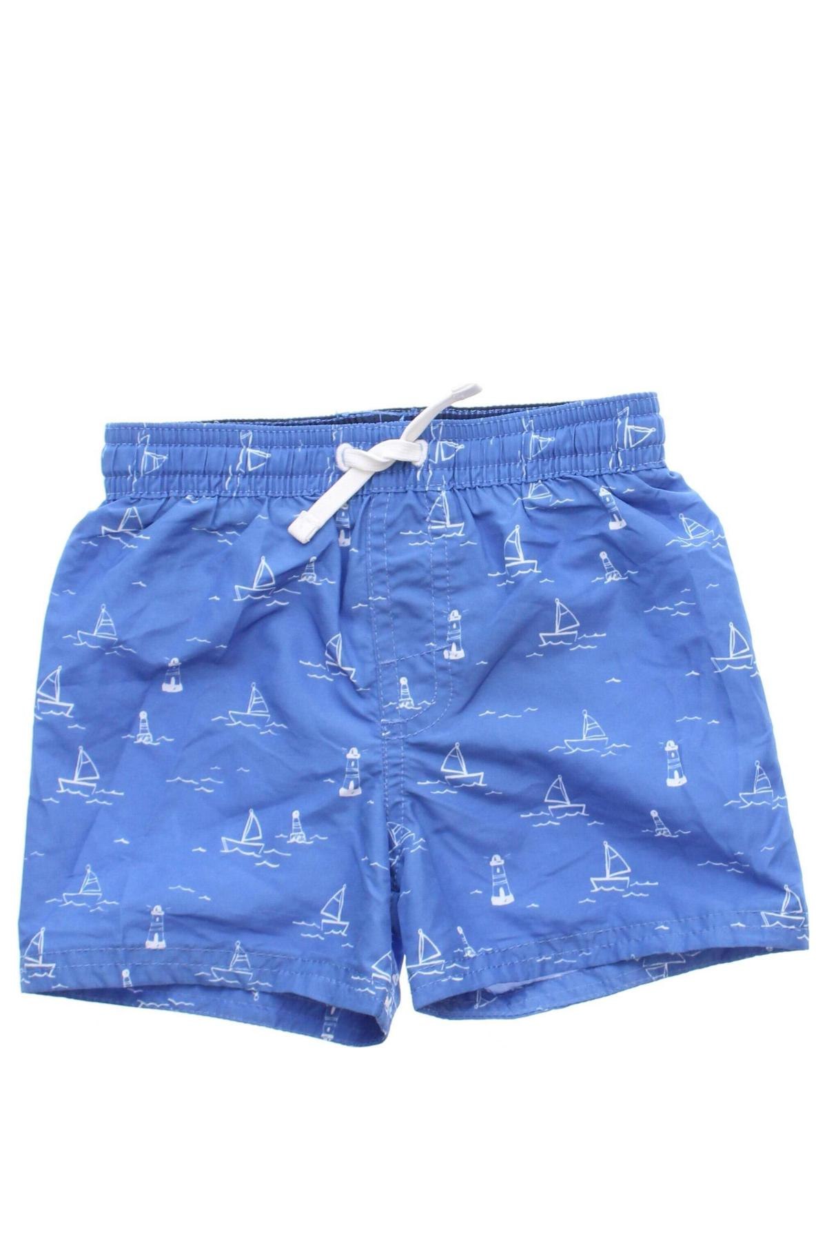 Kinder Shorts H&M, Größe 9-12m/ 74-80 cm, Farbe Blau, Preis € 5,99