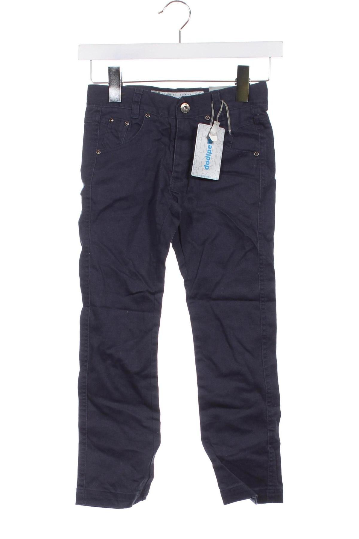 Pantaloni pentru copii Dodipetto, Mărime 6-7y/ 122-128 cm, Culoare Albastru, Preț 184,99 Lei