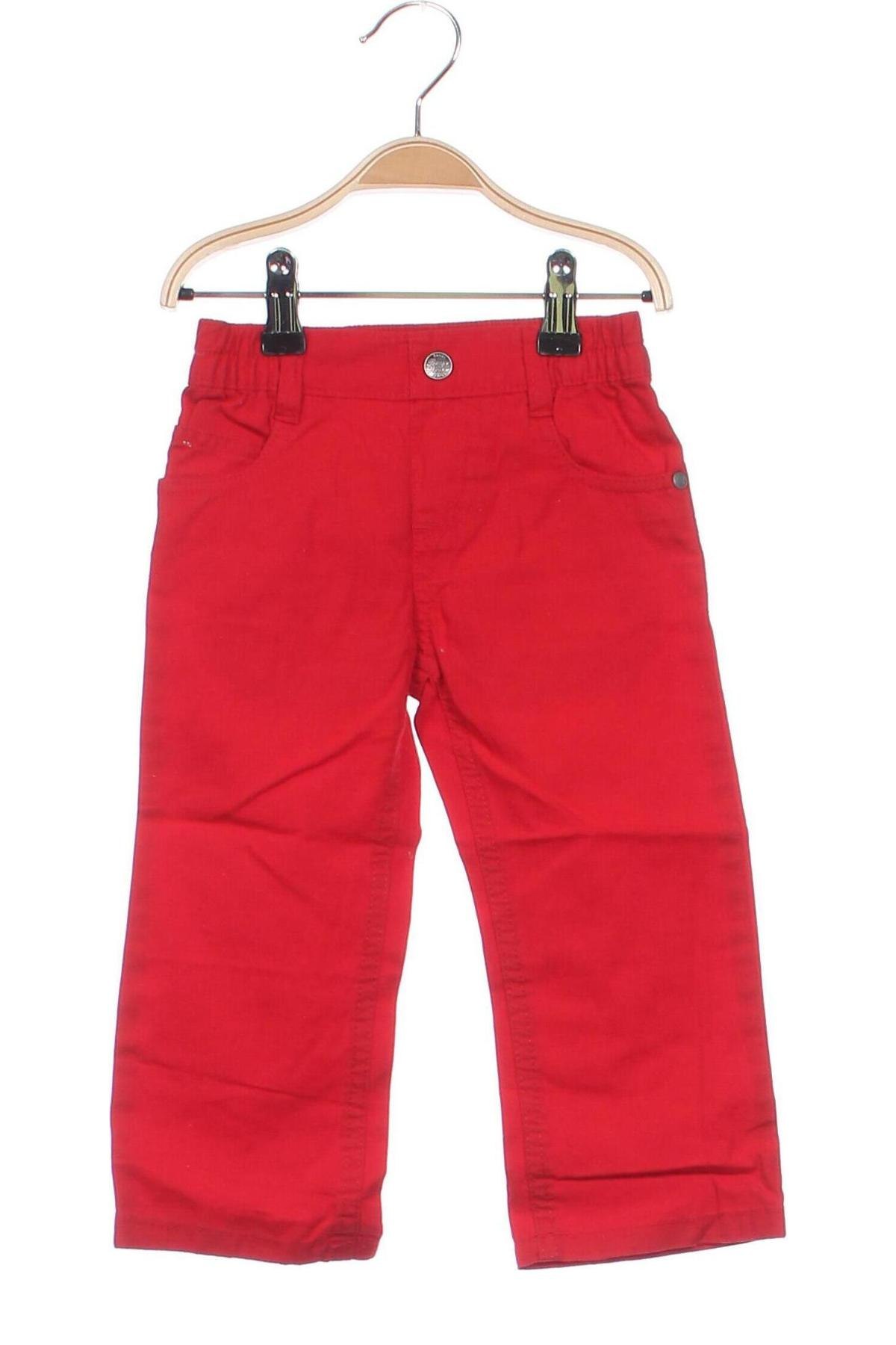 Pantaloni pentru copii Lupilu, Mărime 12-18m/ 80-86 cm, Culoare Roșu, Preț 48,84 Lei