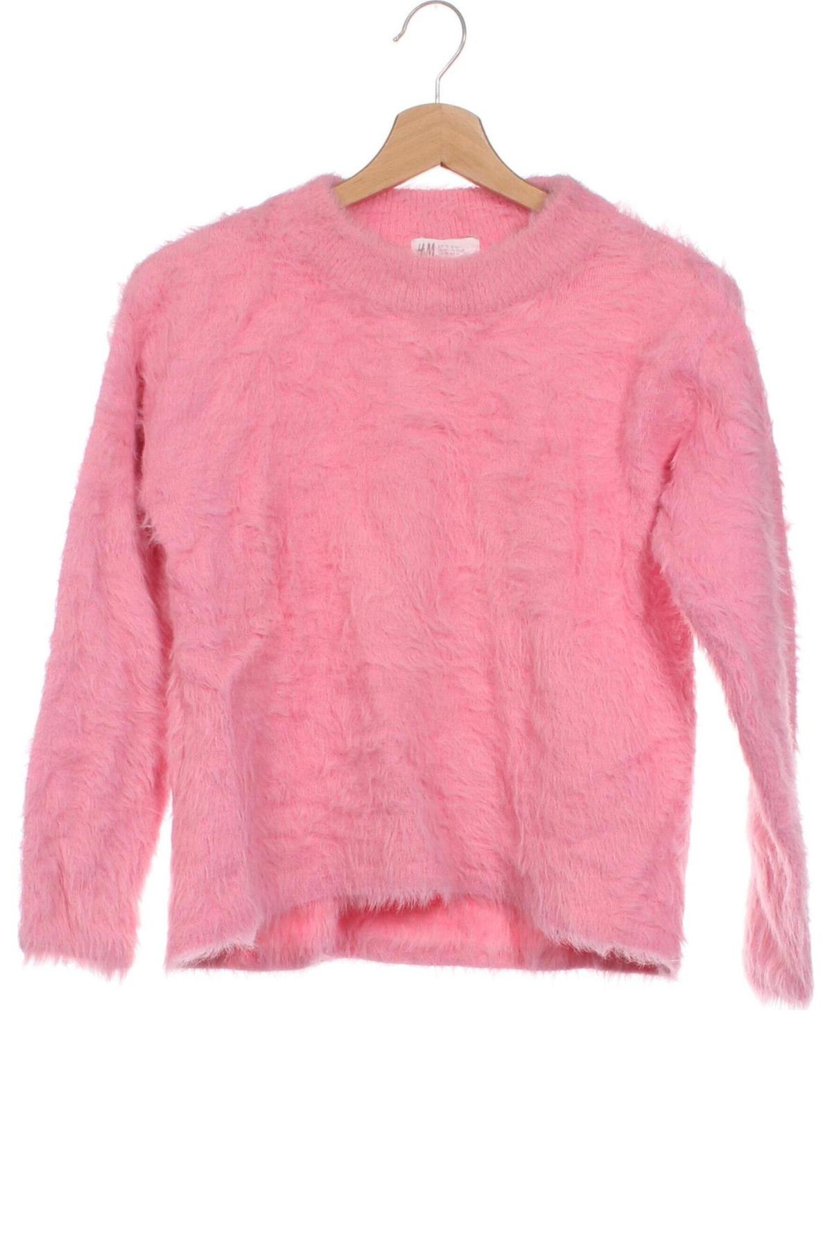 Dziecięcy sweter H&M, Rozmiar 14-15y/ 168-170 cm, Kolor Różowy, Cena 23,99 zł