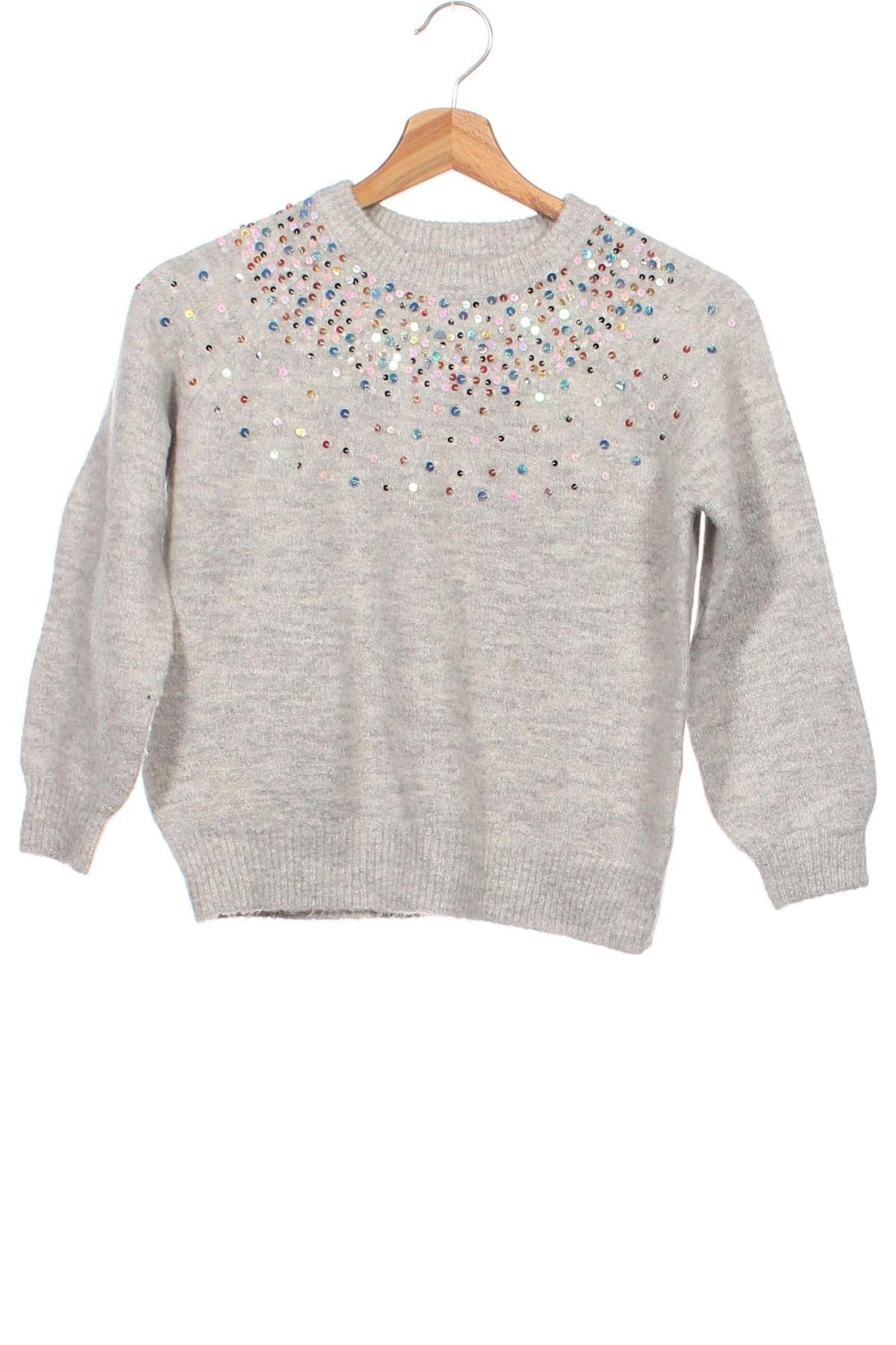 Kinderpullover Reserved, Größe 7-8y/ 128-134 cm, Farbe Grau, Preis 8,70 €